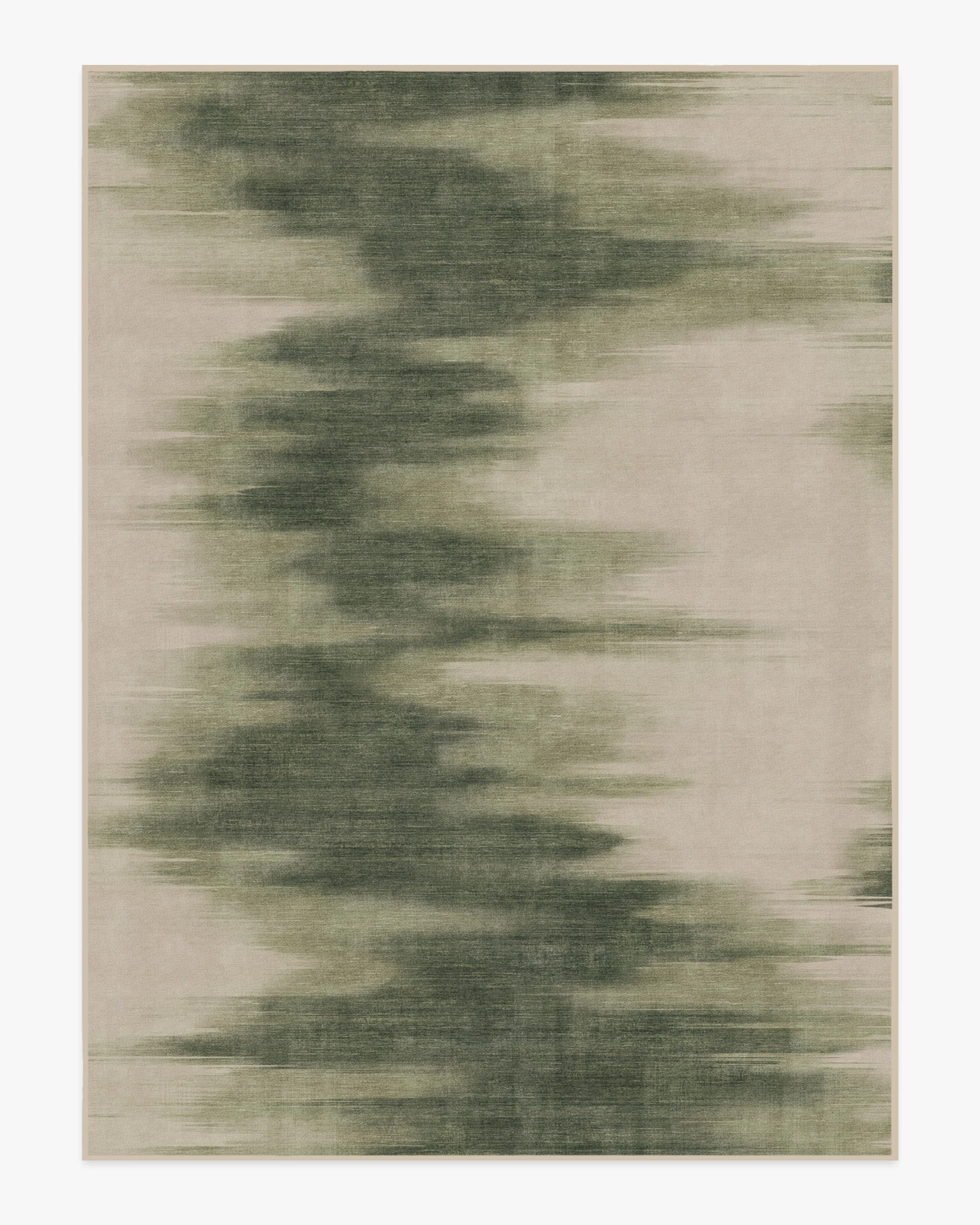 Cassis Olive Flatwoven Rug by Nina Takesh