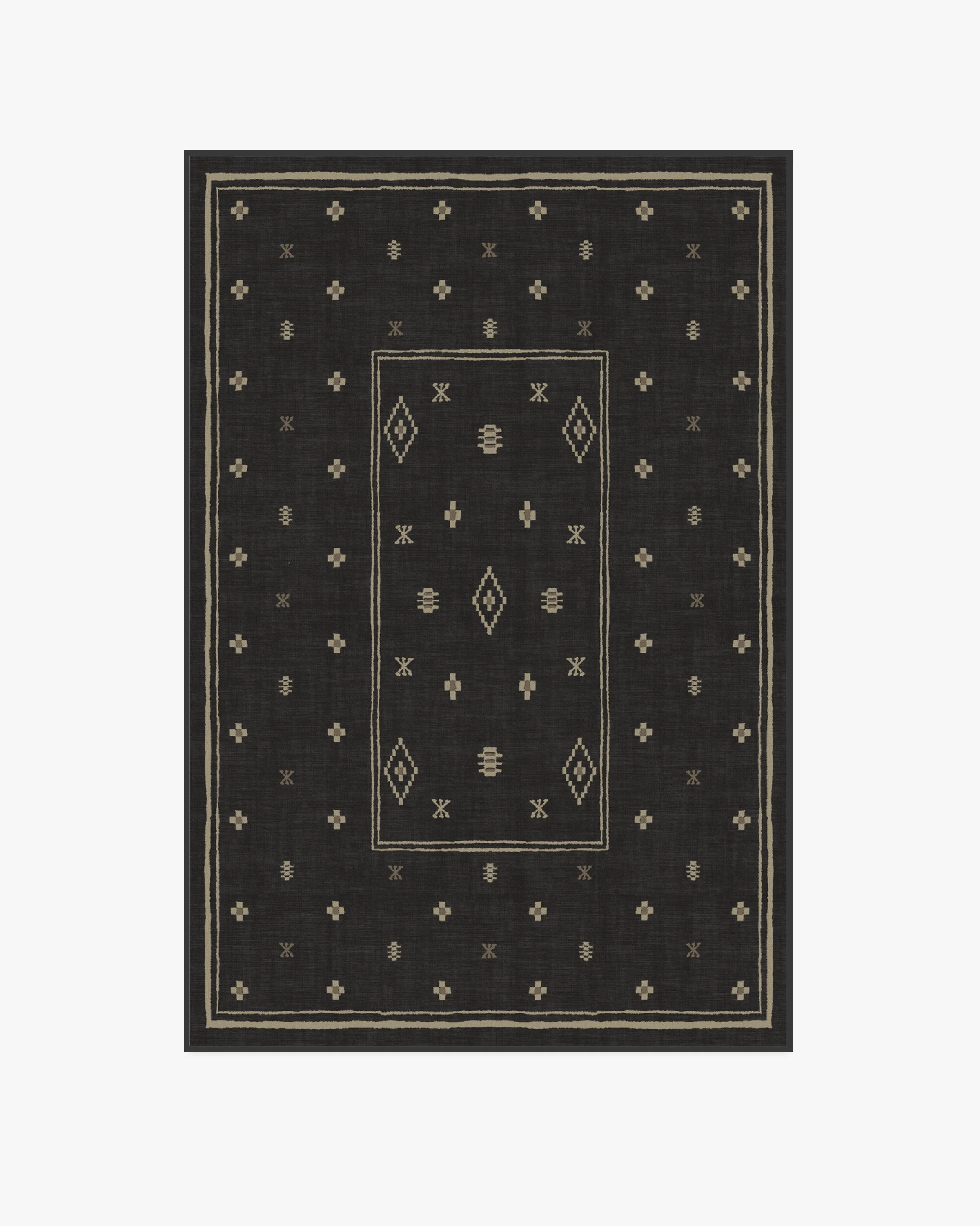 Alma Soft Black Rug