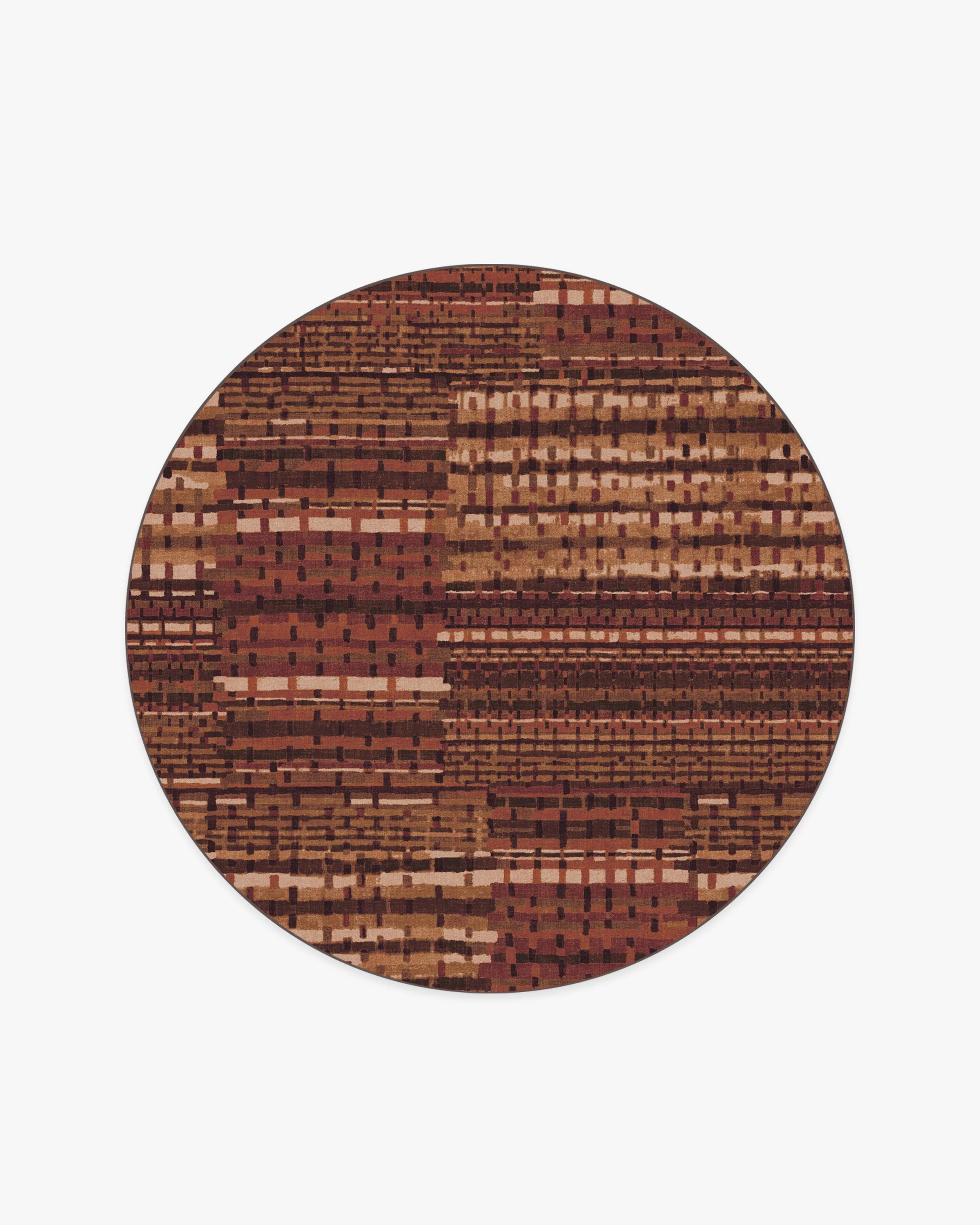 Solene Amber Red Flatwoven Rug