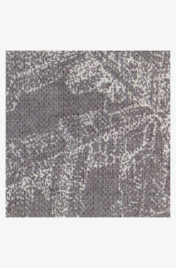 Snowflake Silver Flatwoven Rug