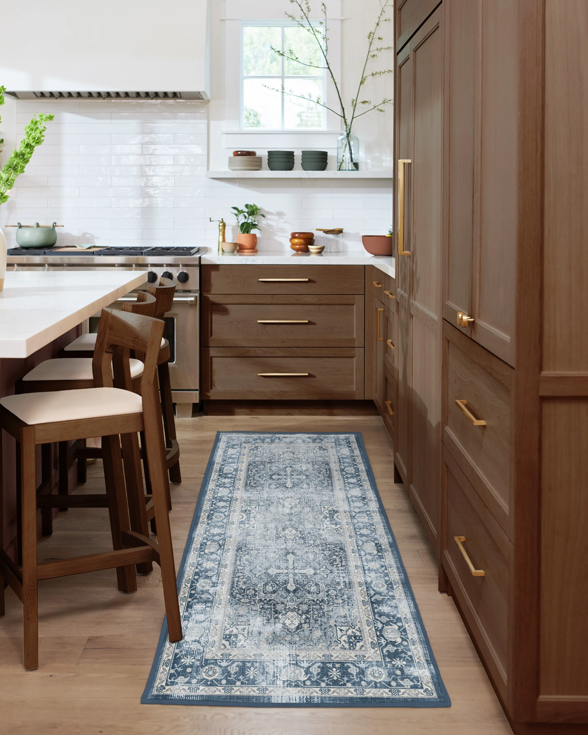 Kamran Admiral Blue Rug