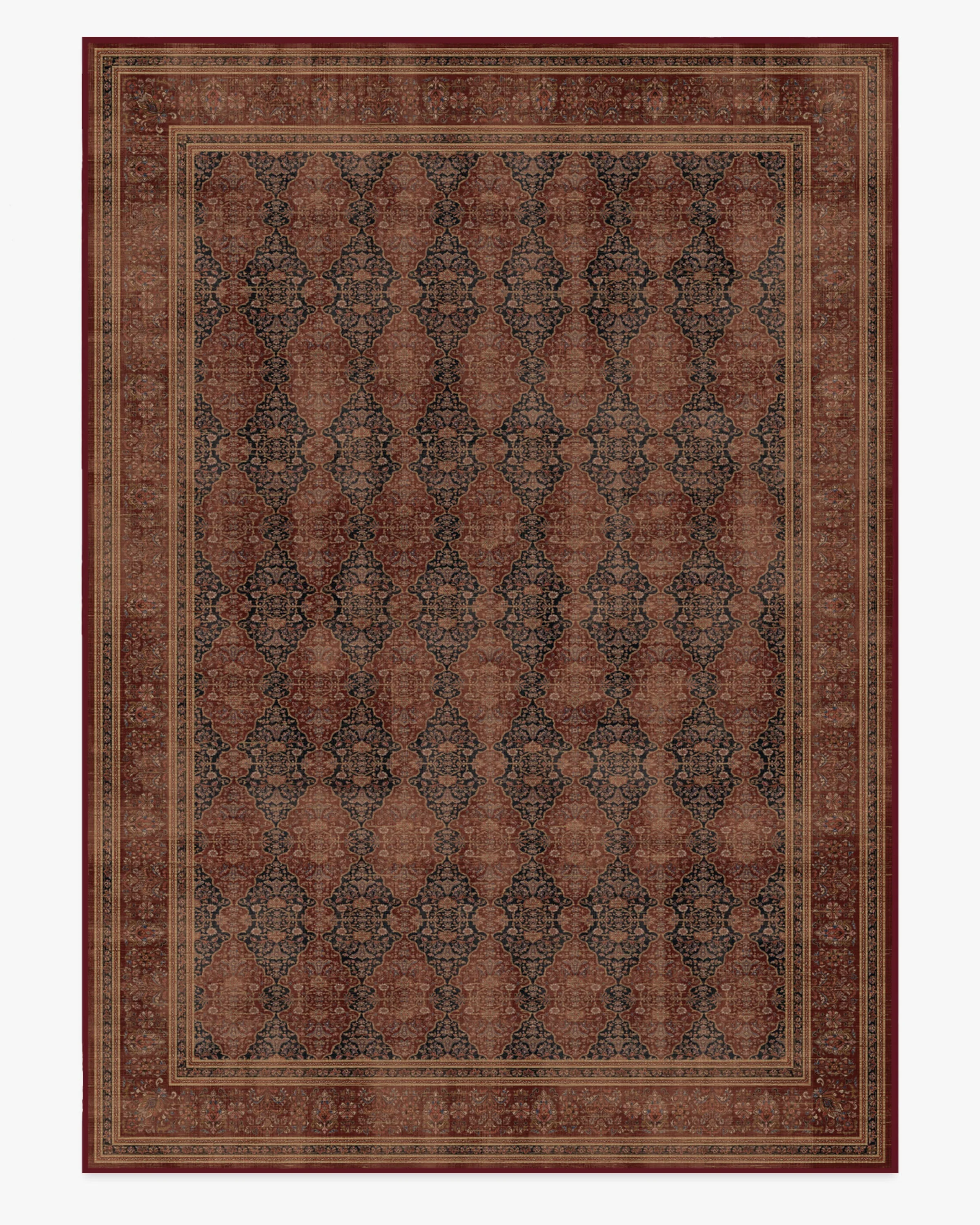 Vesper Amber Red Rug