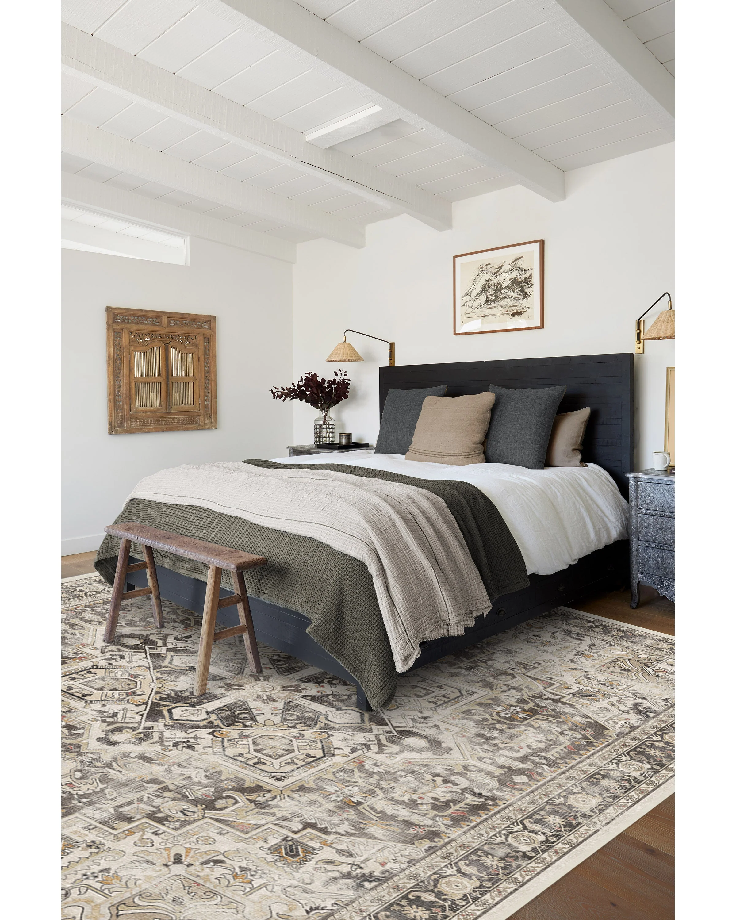 Kamran Hazel Rug