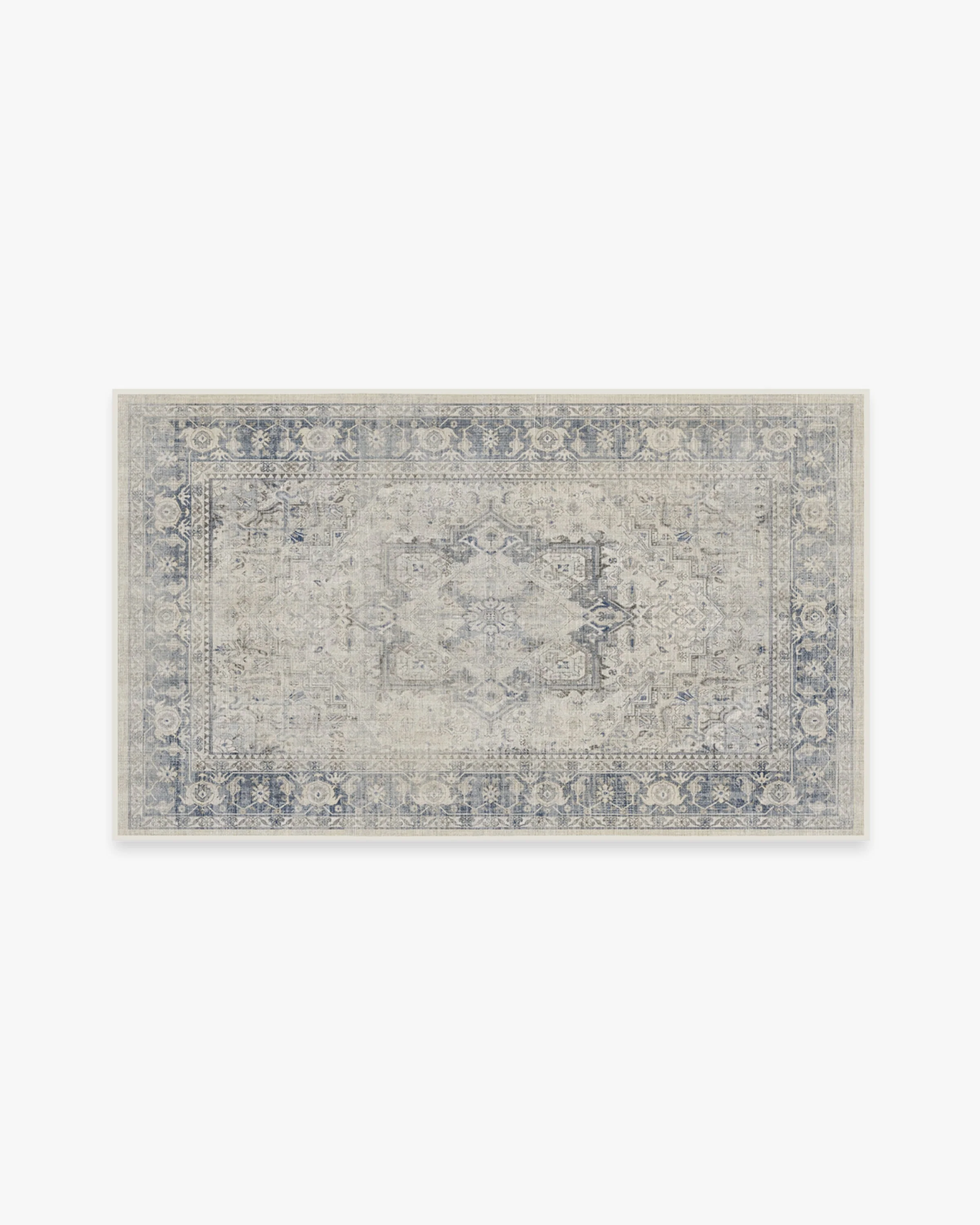 Kamran Blue Quartz Rug