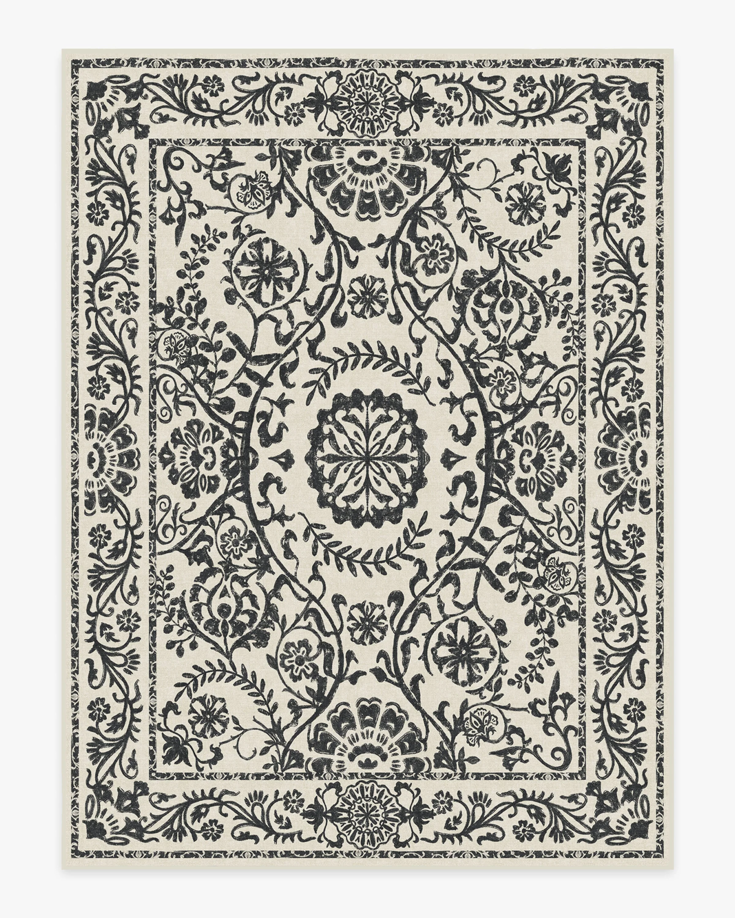 Delphina Black & White Rug