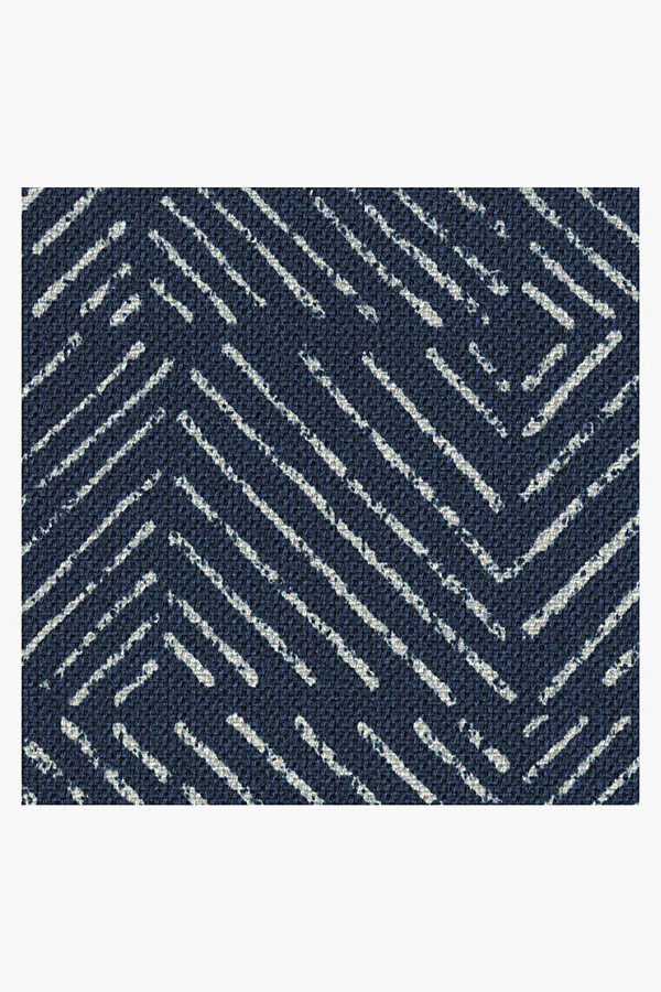 Parquet Navy Outdoor Rug