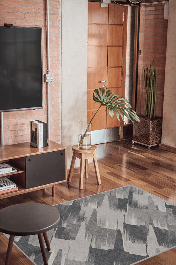 Rogue Squadron Grey Flatwoven Rug