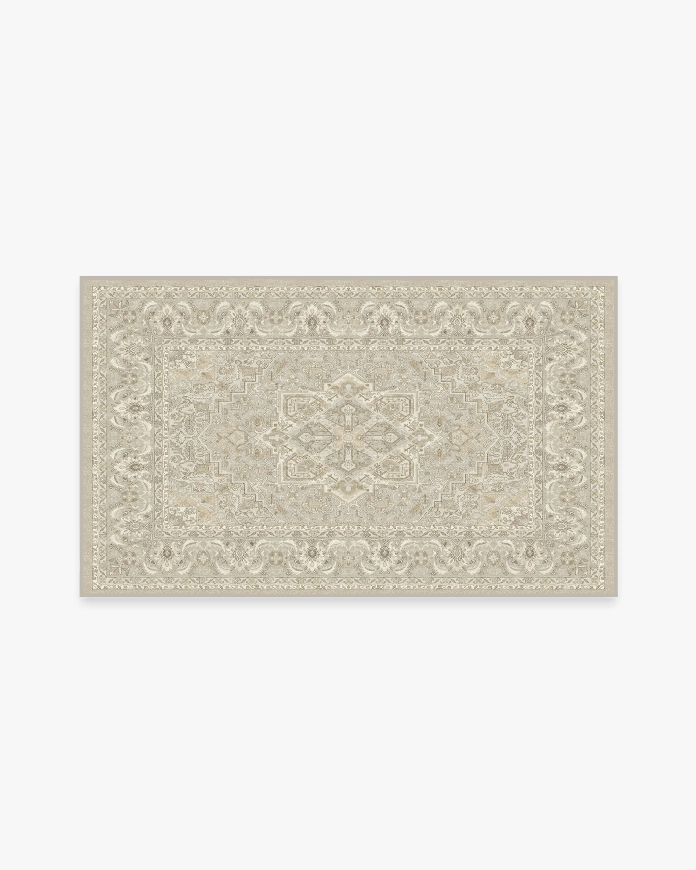 Hendesi Heriz Cream Flatwoven Rug