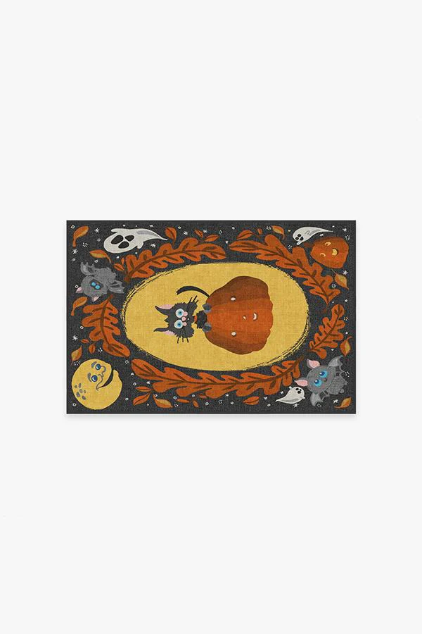 Scaredy Cat Flatwoven Rug