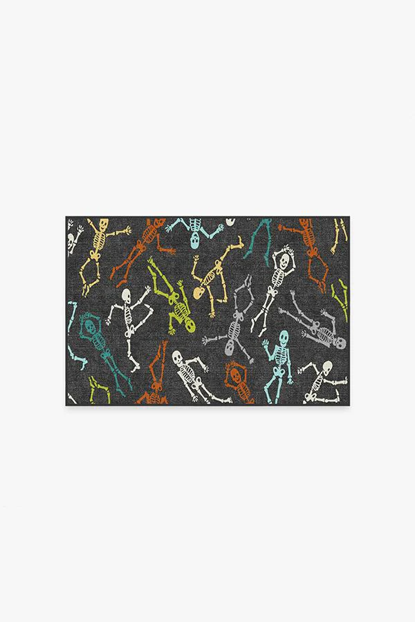 Bone Dance Technicolor Flatwoven Rug