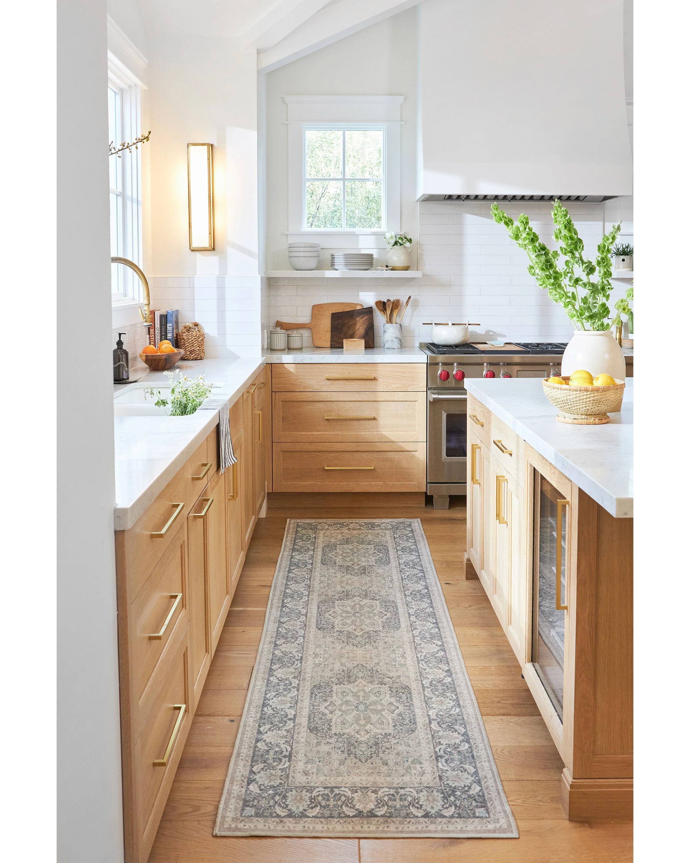 Hendesi Heriz Abalone Rug