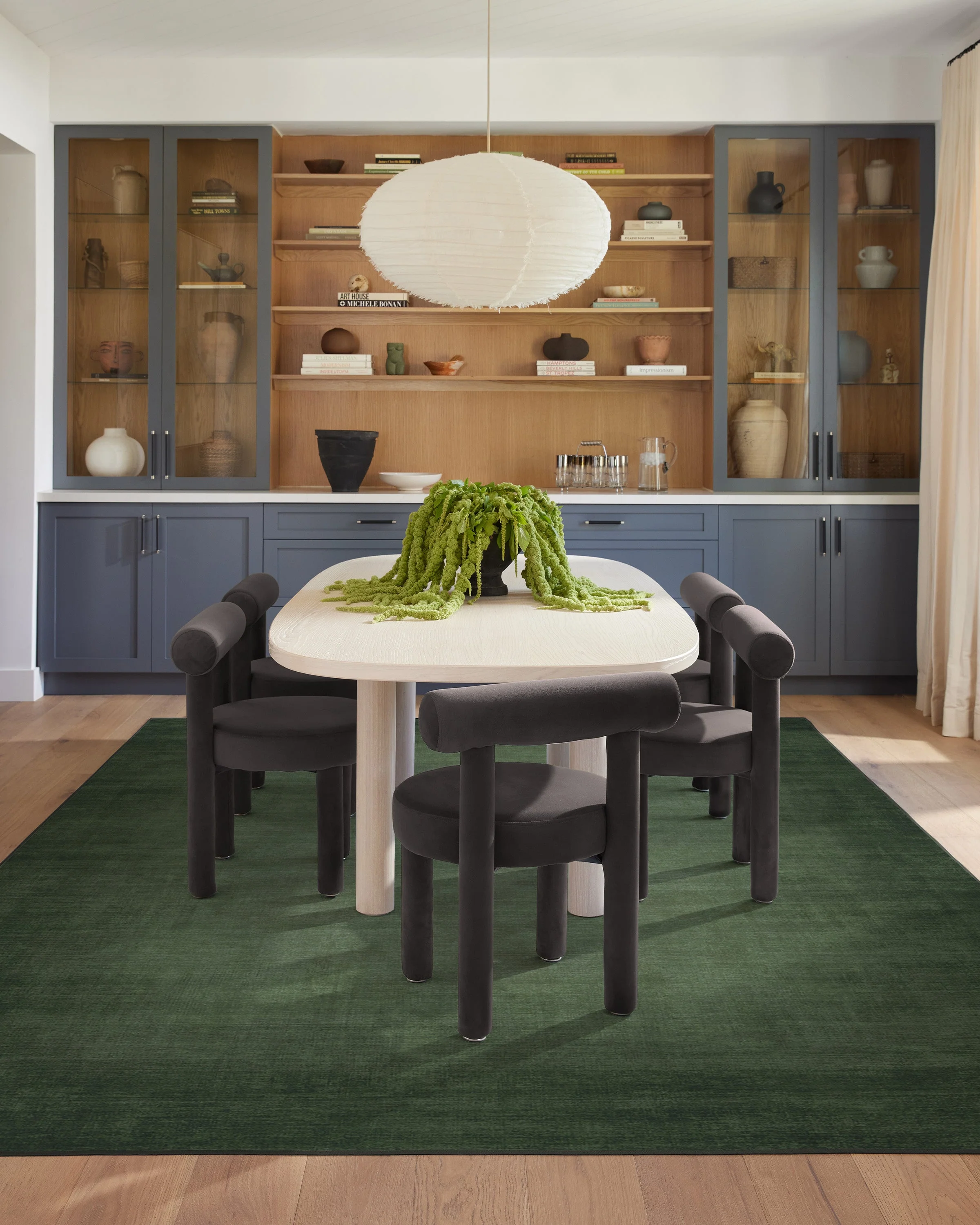 Aura Ombre Solid Sage Rug