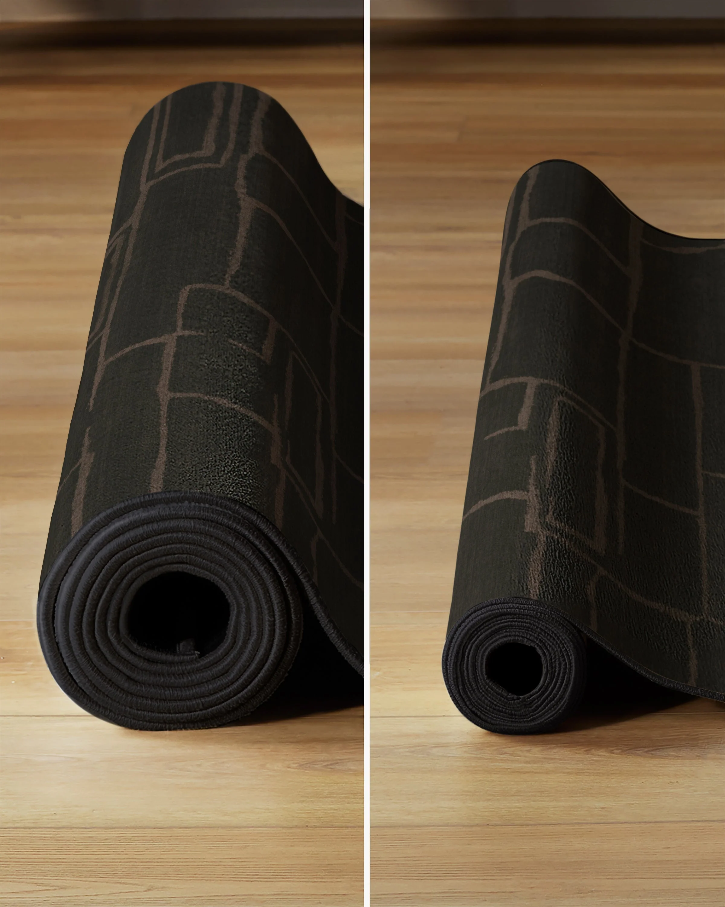 Alsace Soft Black Rug by Nina Takesh