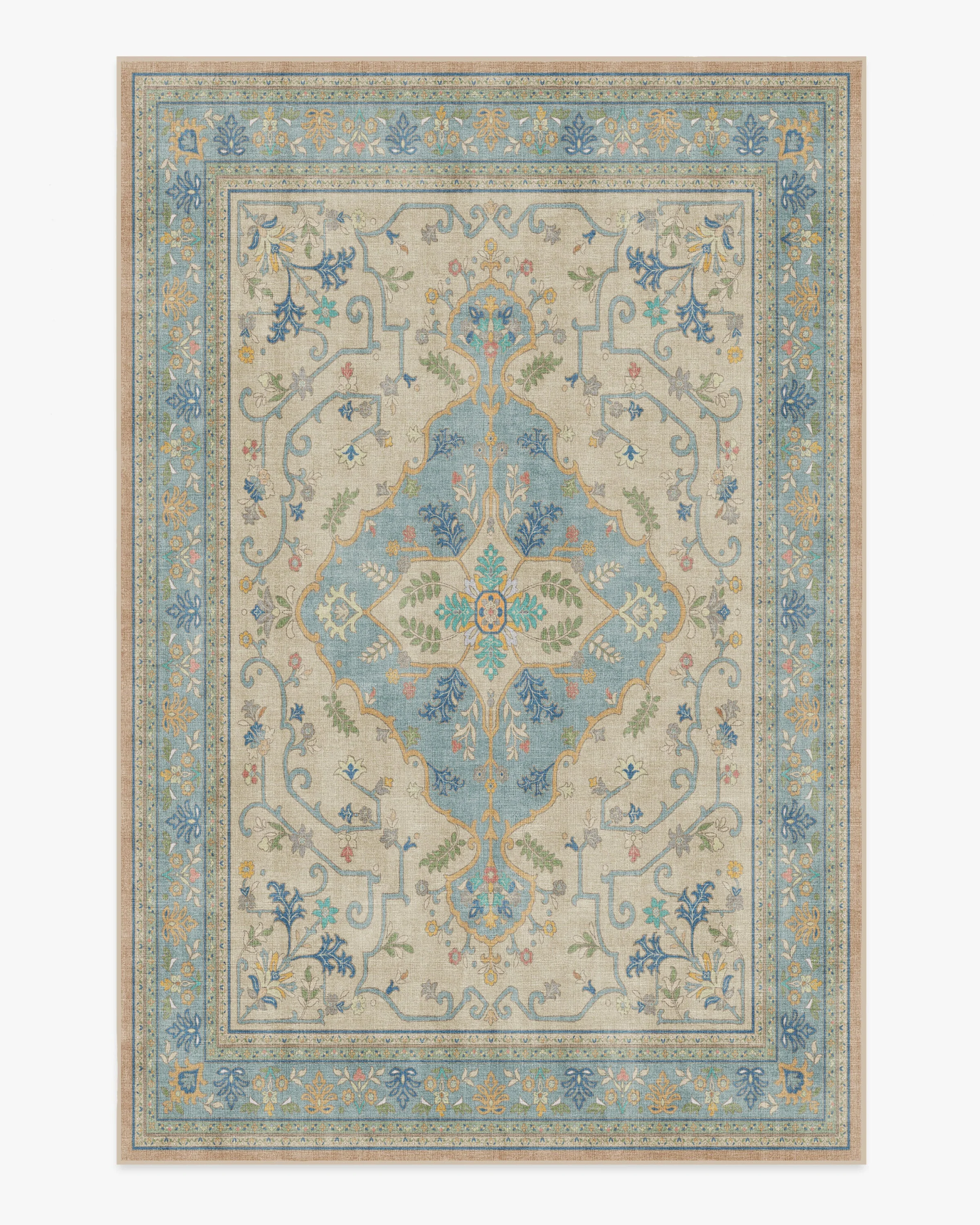 Tallulah Blue & Ivory Rug