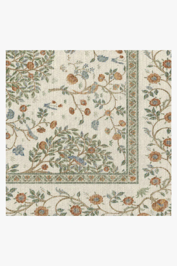 Kelmscott Tree Green Rug by Morris & Co.