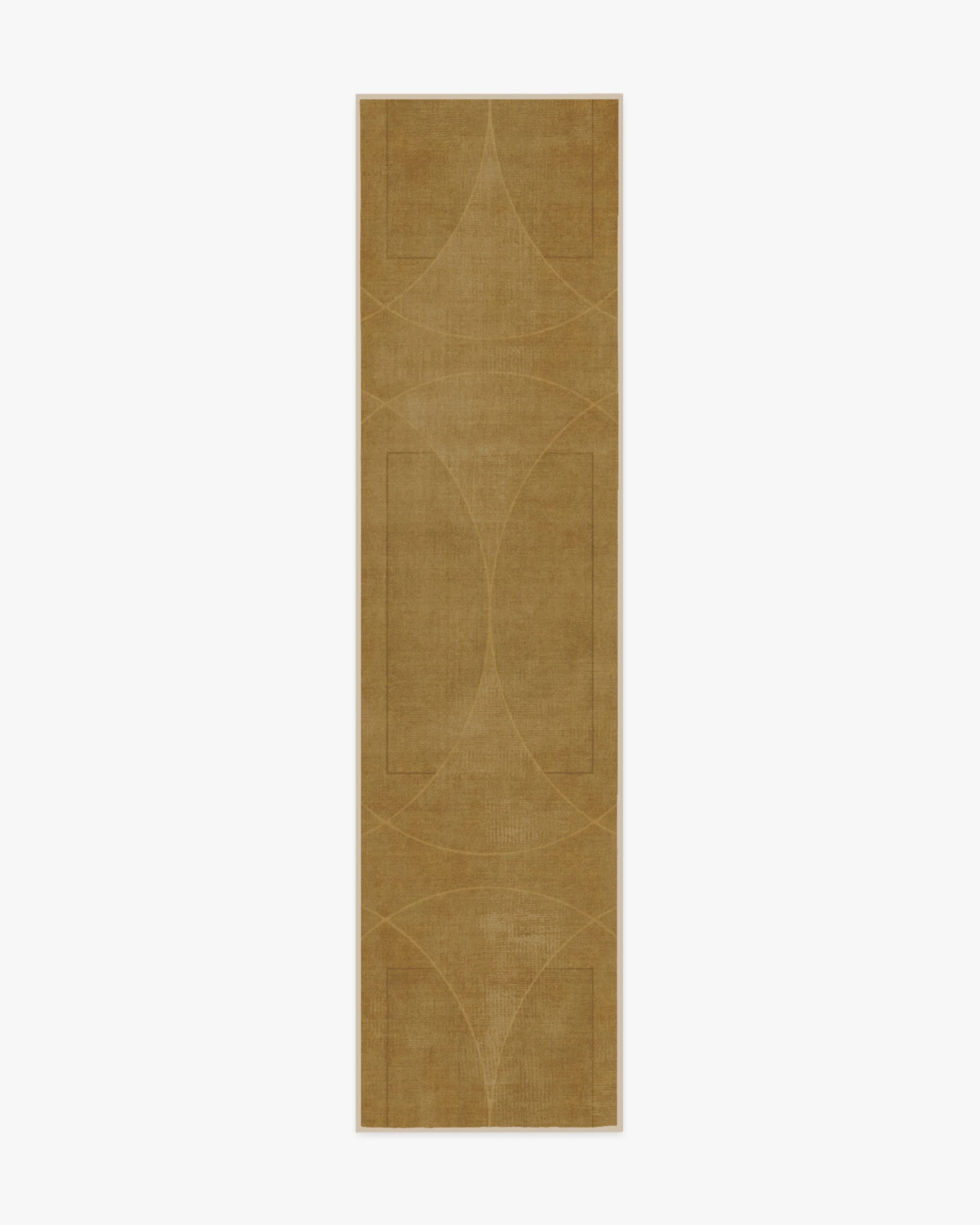 Ayla Gold Flatwoven Rug by Architectural Digest
