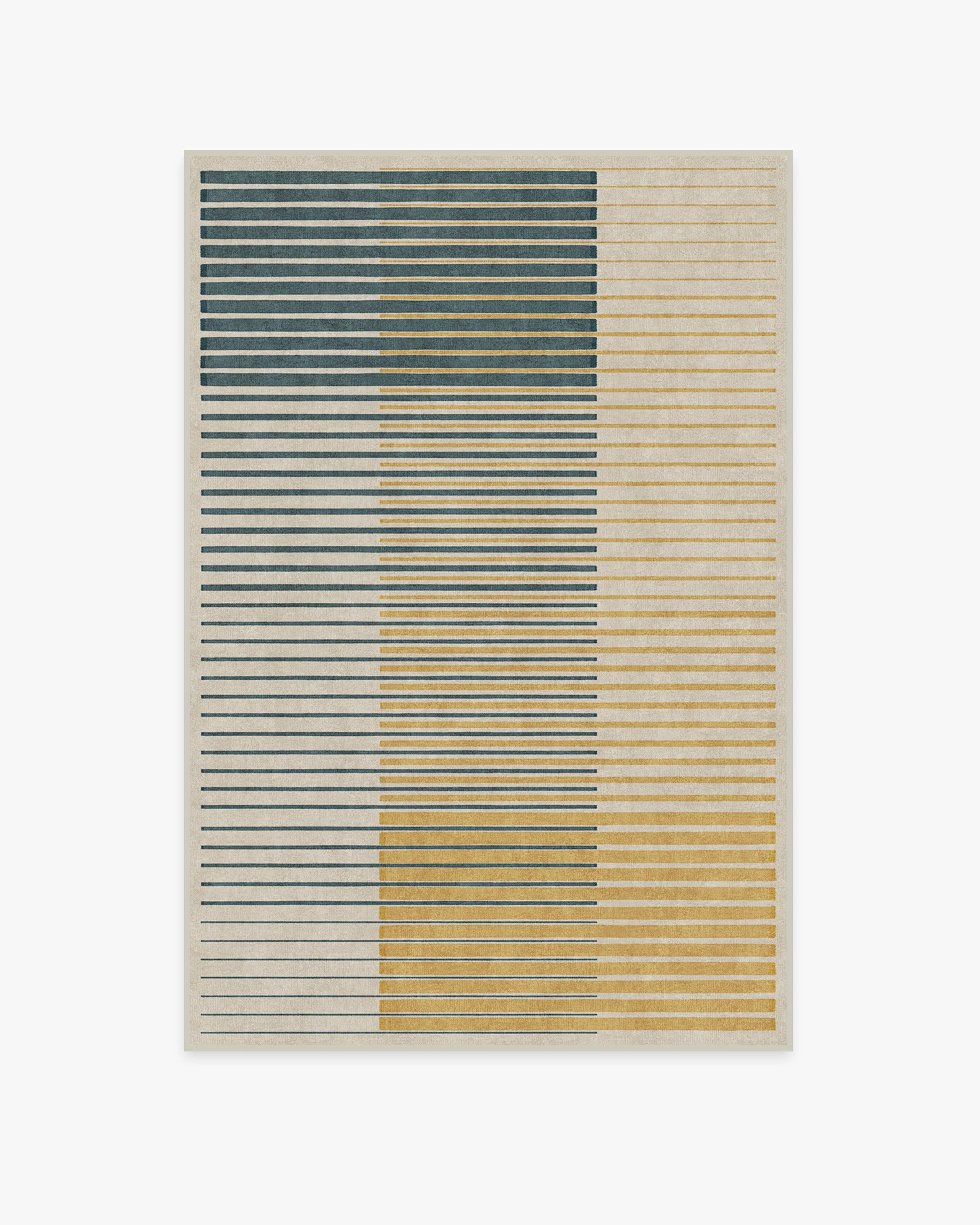 Gradasi Teal Quartz Rug