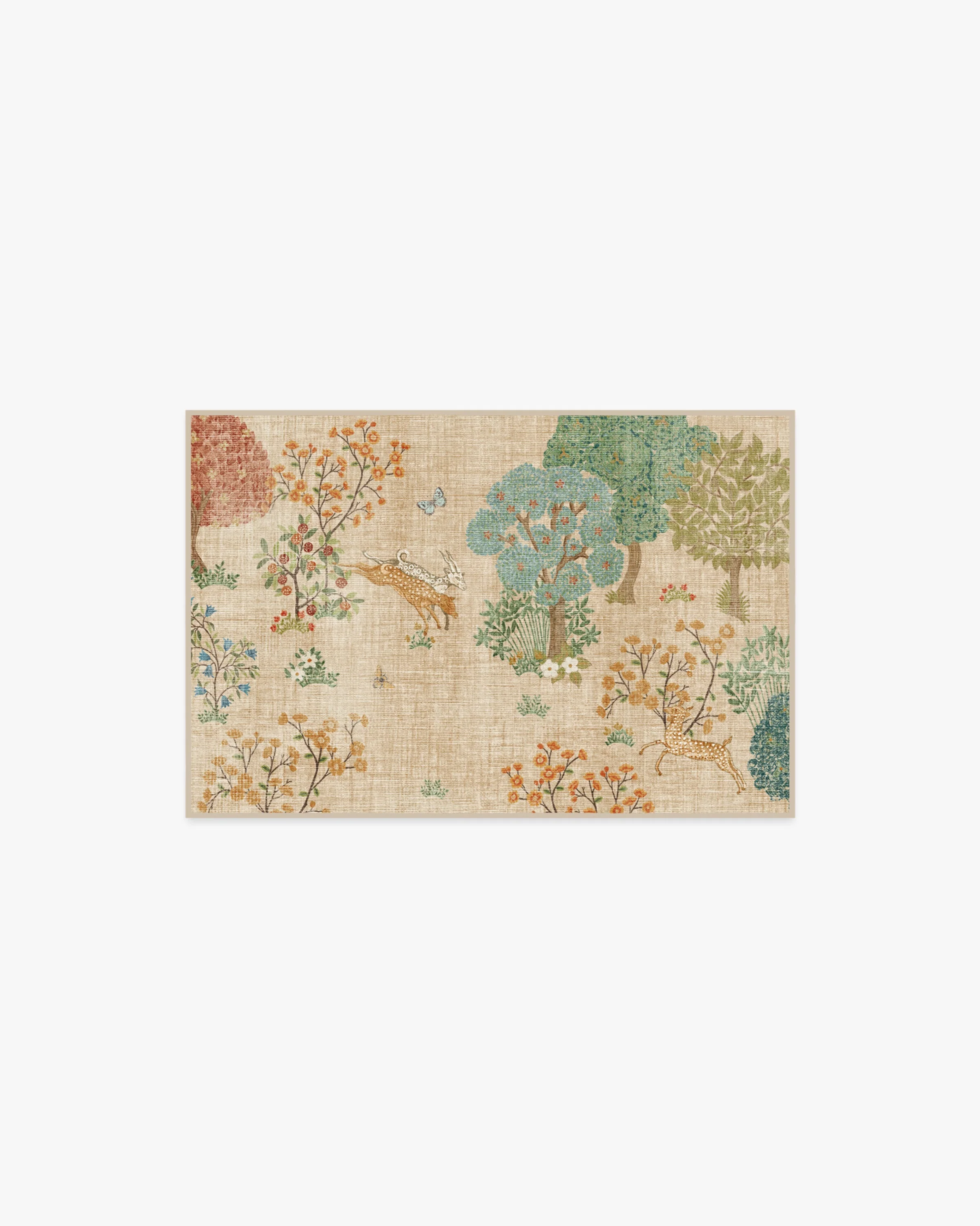 Pamir Garden Fern Flatwoven Rug by Sanderson