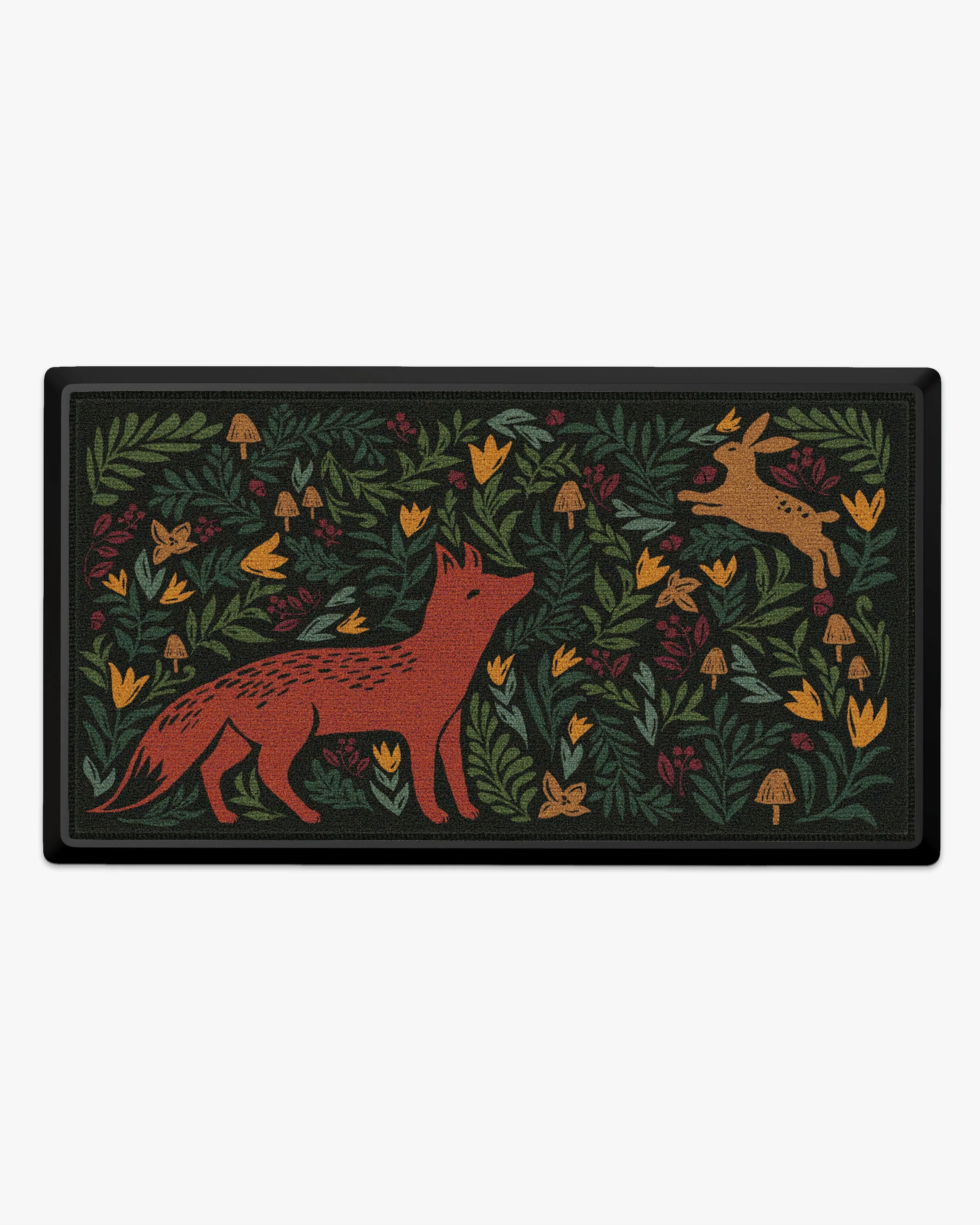 Woodland Friends Multicolor Large Doormat