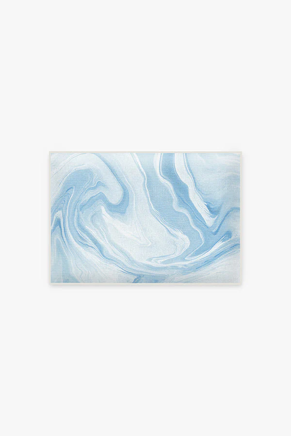 Oasis Blue Bath Mat