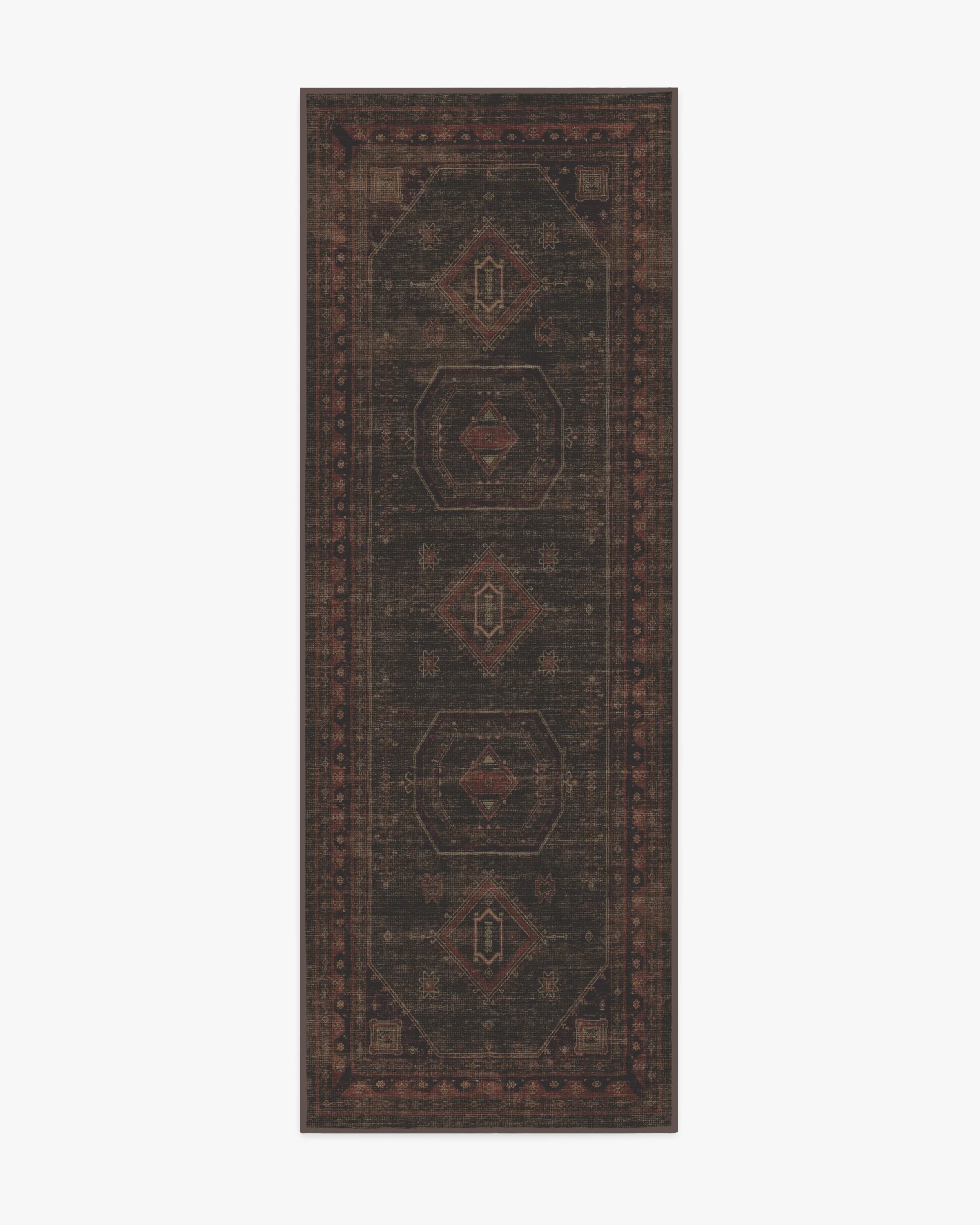 Shira Bordeaux Flatwoven Rug