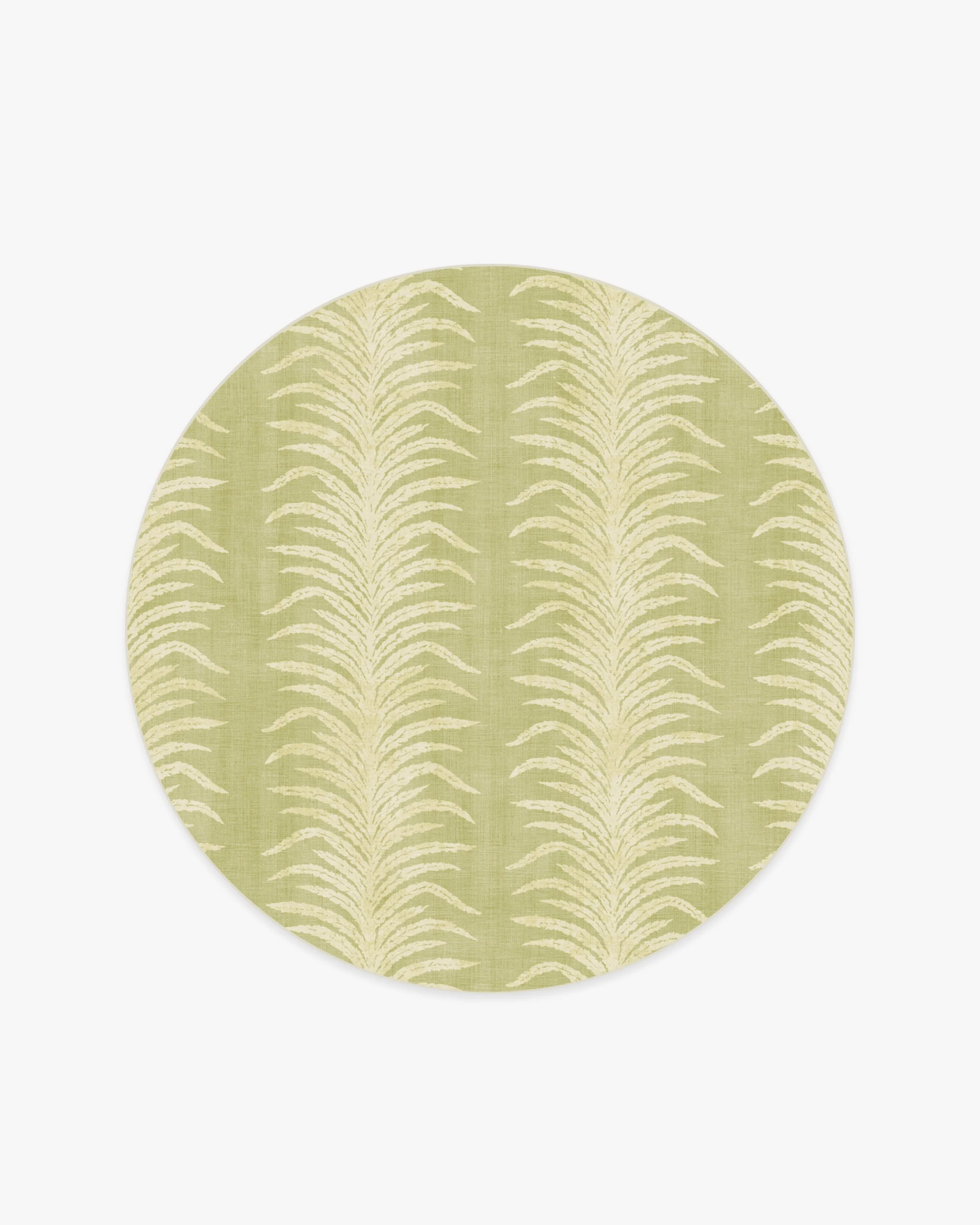 Tree Fern Matcha Green Rug by Sanderson