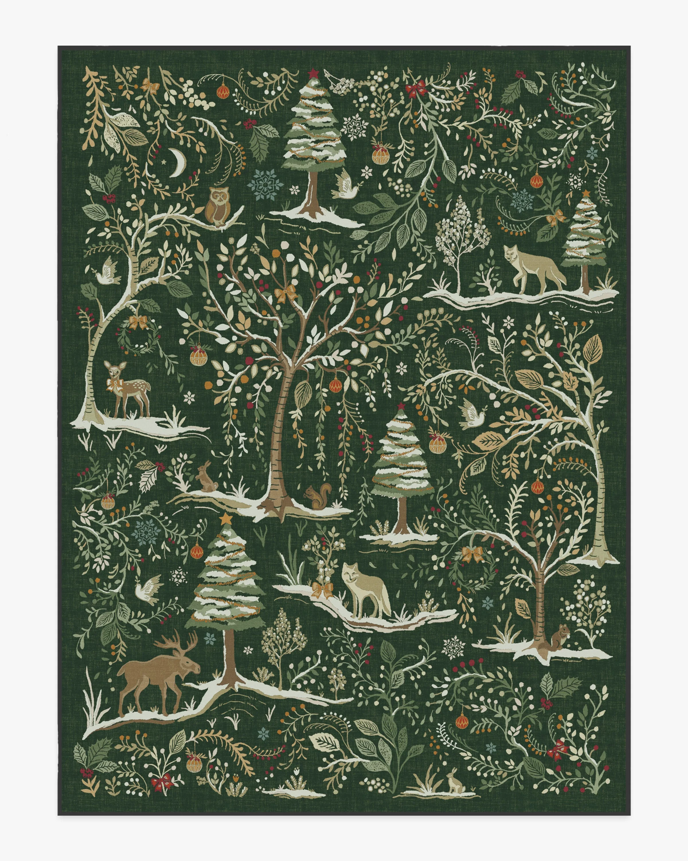 Elwood Forest Green Rug