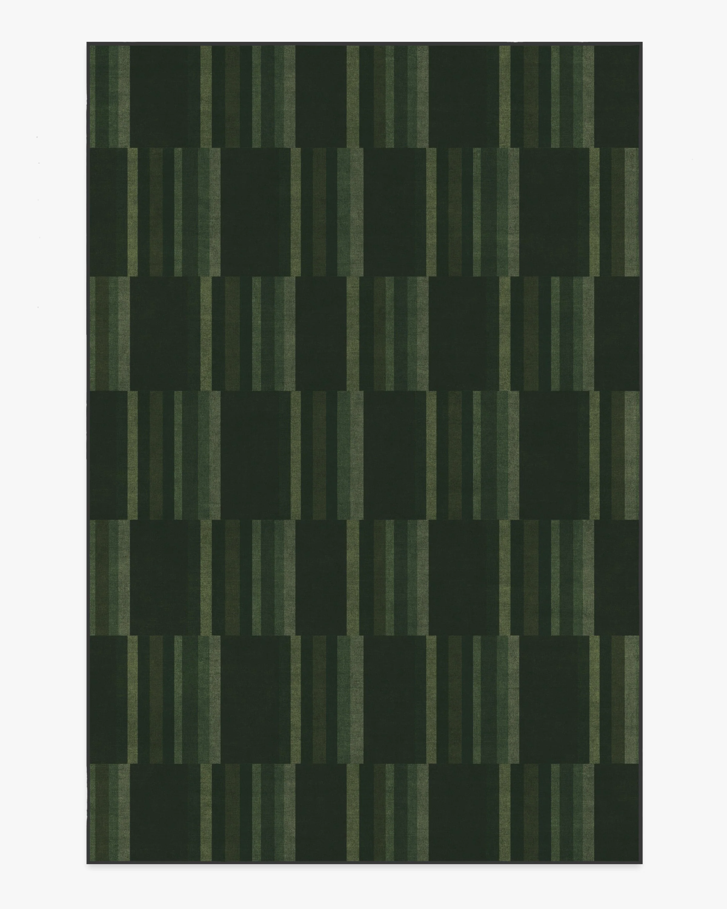 London Olive & Green Flatwoven Rug by Michael Michalsky