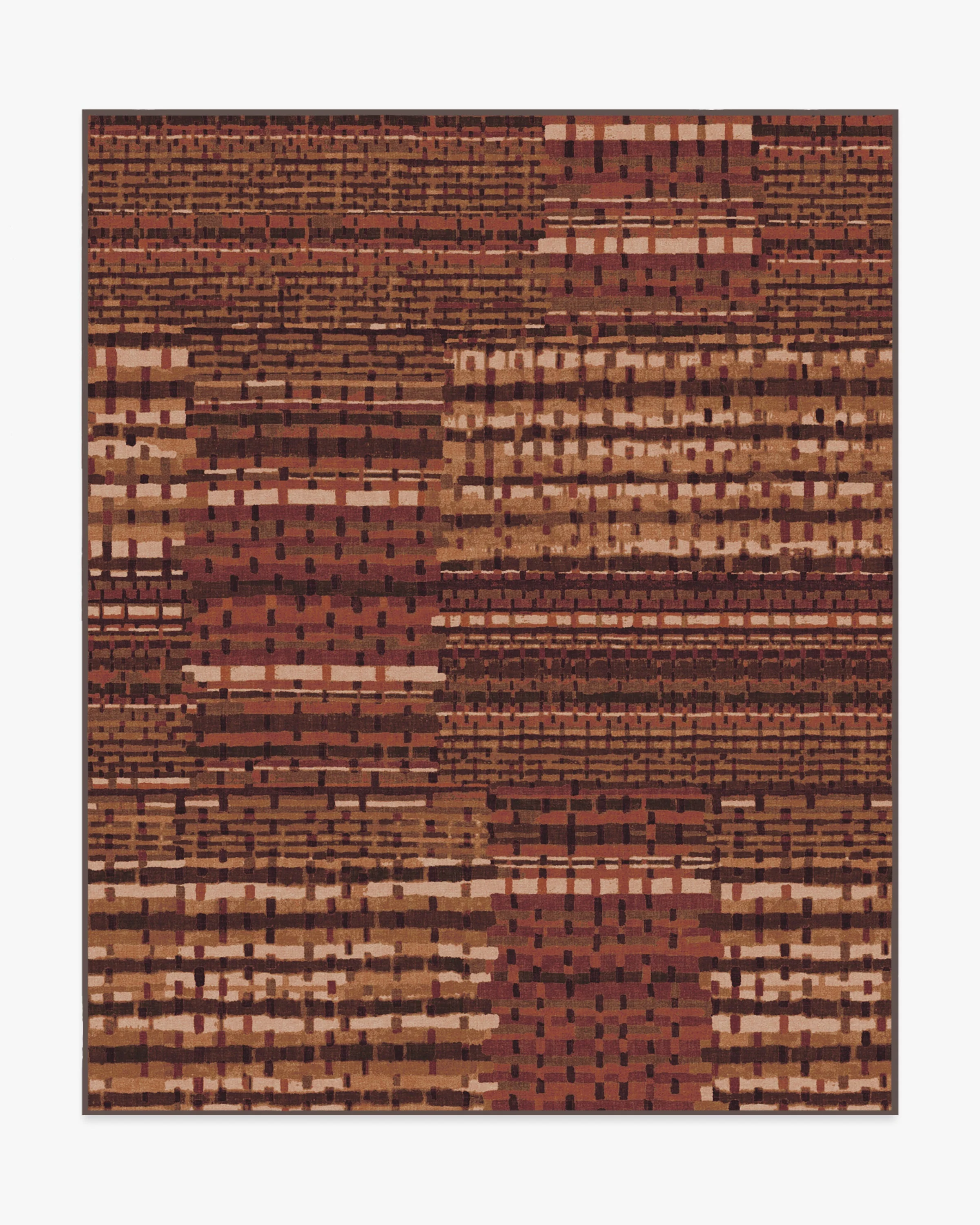 Solene Amber Red Rug
