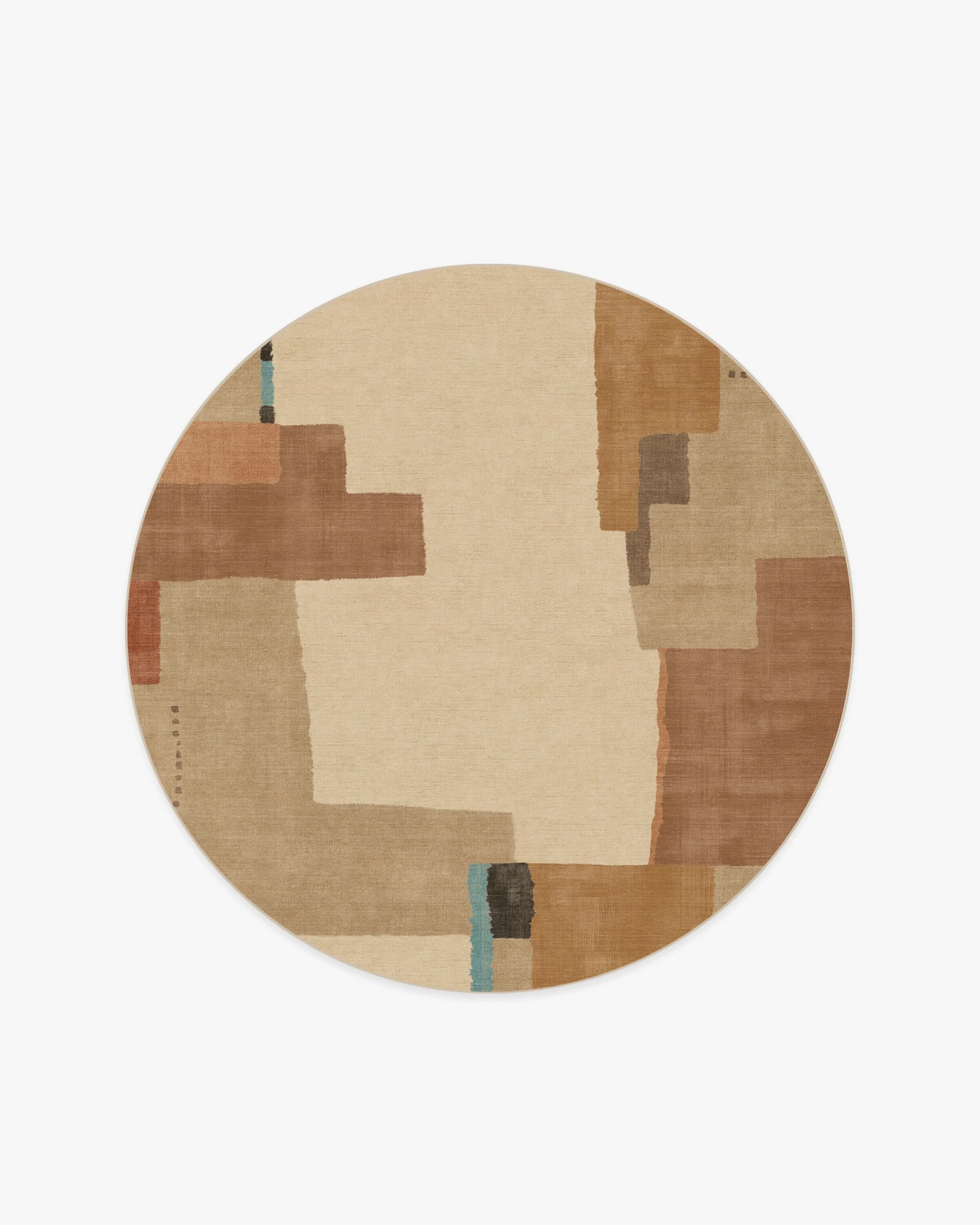 Ananda Natural Pop Rug by Architectural Digest
