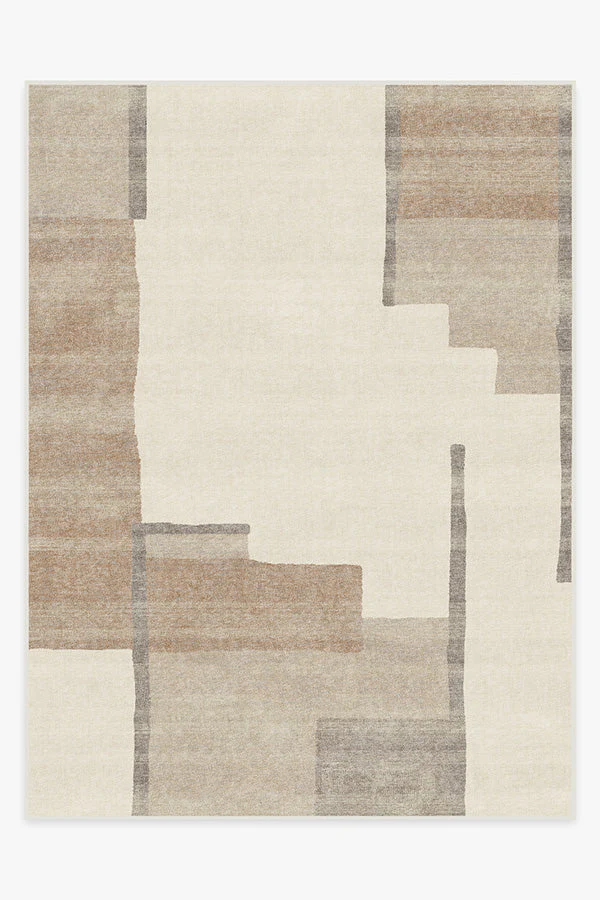 Haylan Ivory & Copper Flatwoven Rug