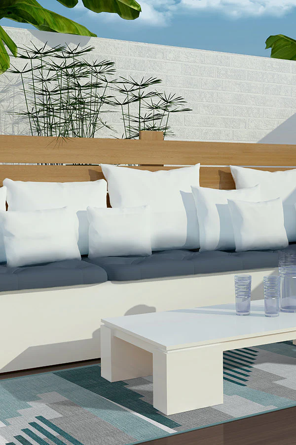 Tropea Teal Outdoor Rug