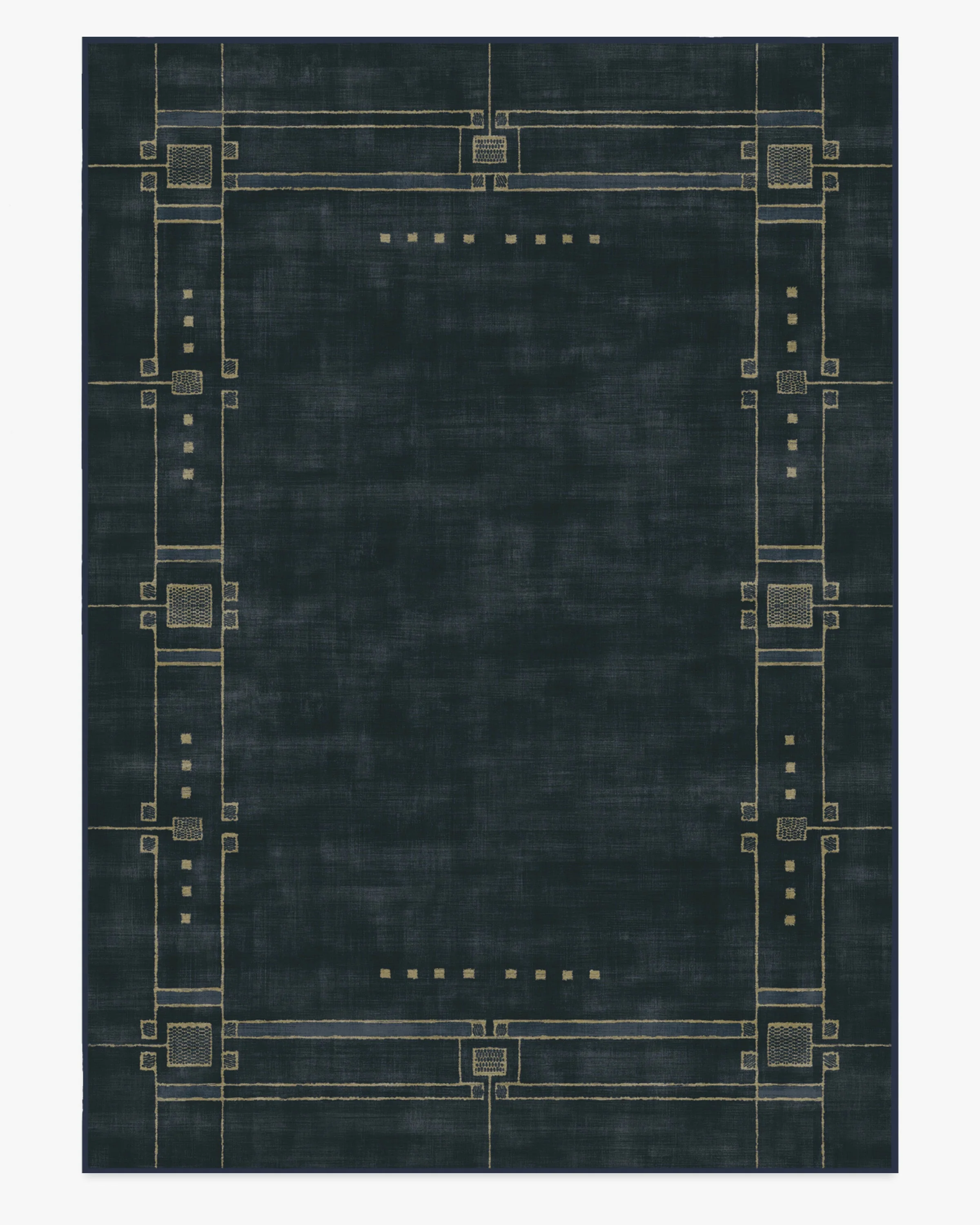 Avery Midnight Blue Rug by Architectural Digest