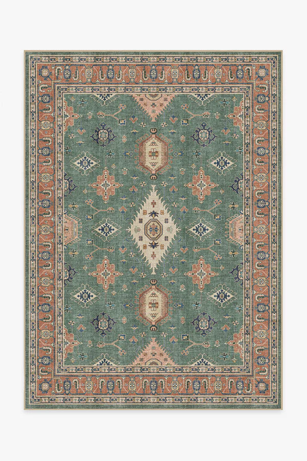 Ranier Copper Sage Outdoor Rug