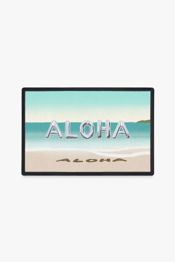 Aloha Doormat by Gray Malin
