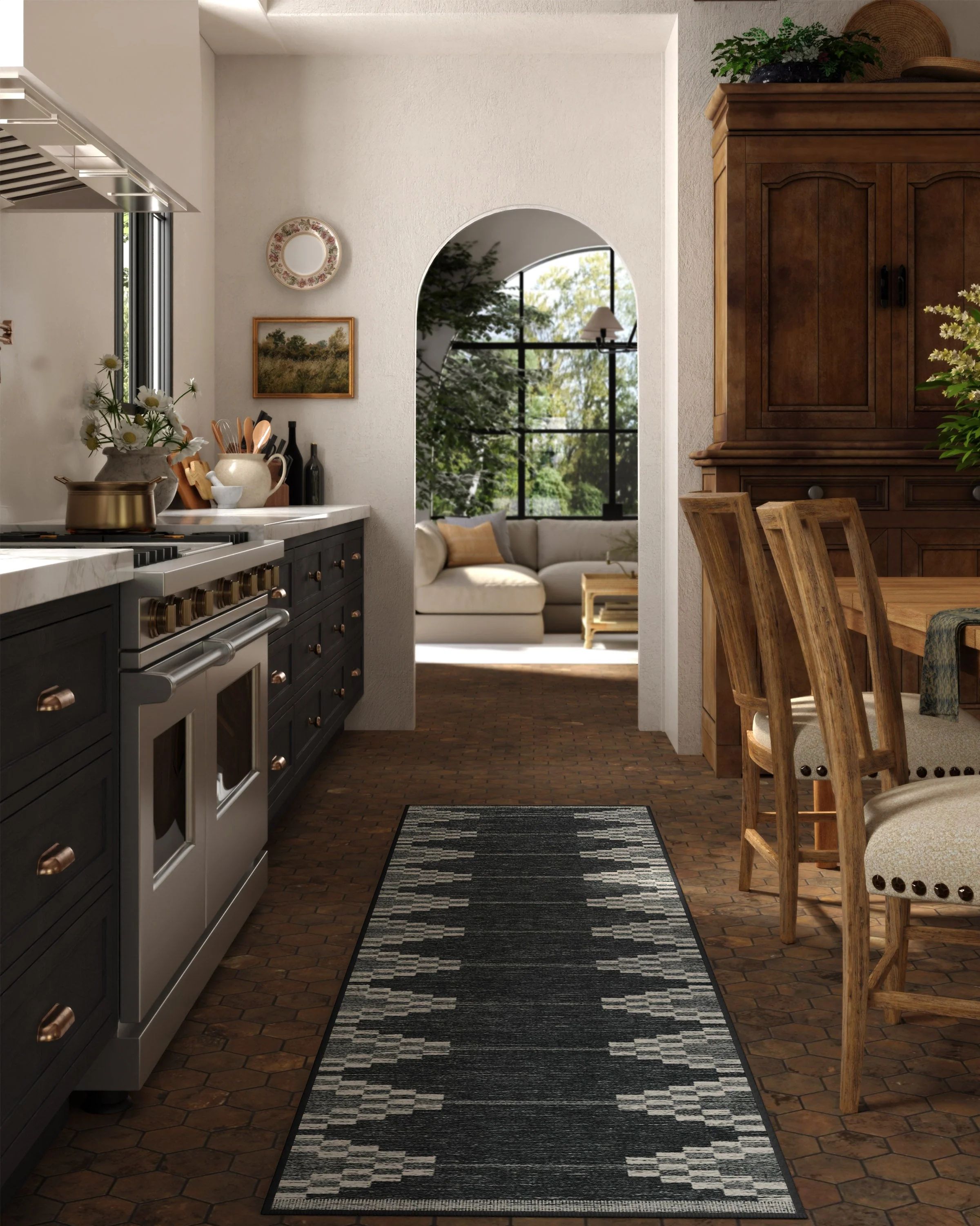 Sloane Black Rug