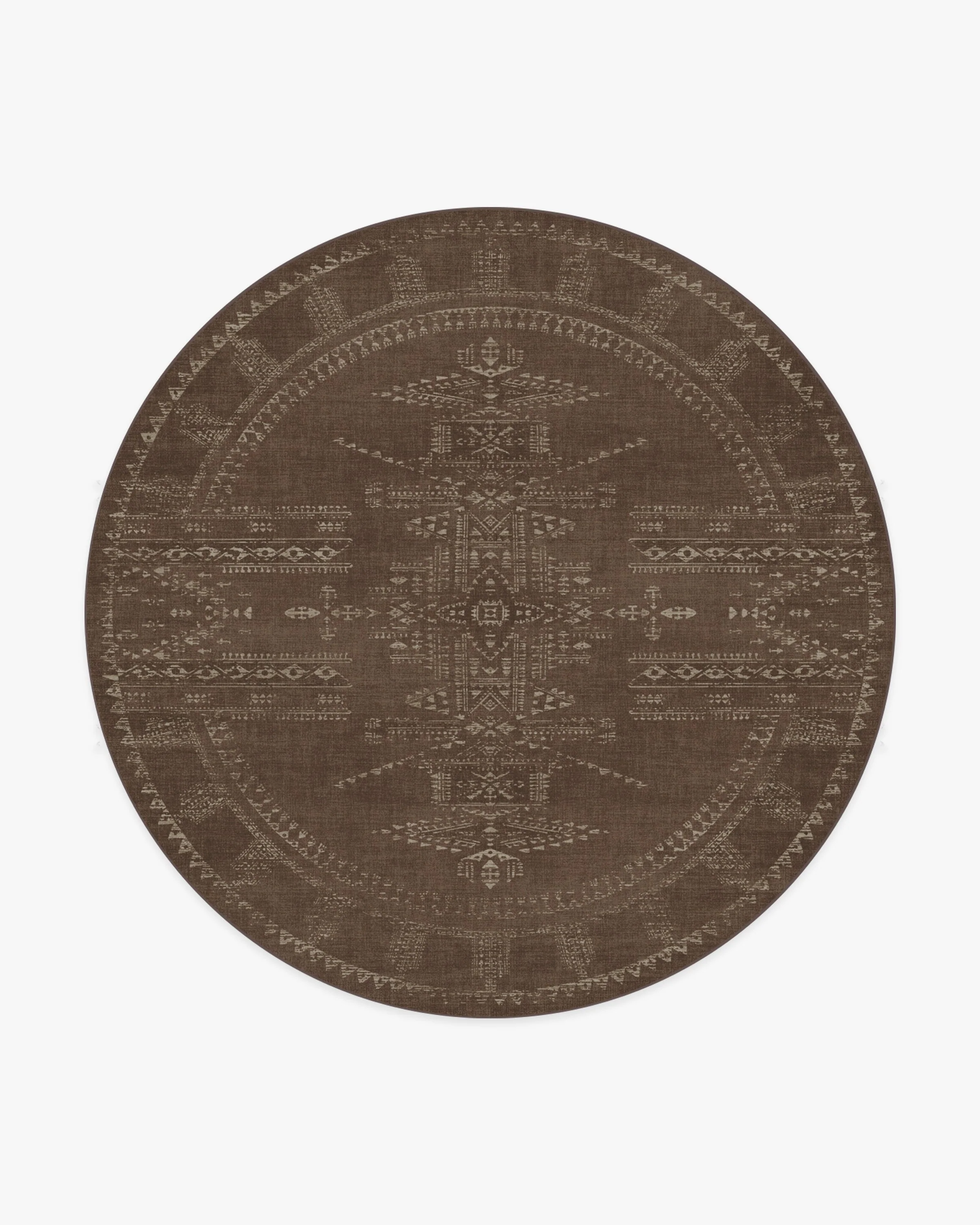 Amira Brown Flatwoven Rug by Martyn Lawrence Bullard