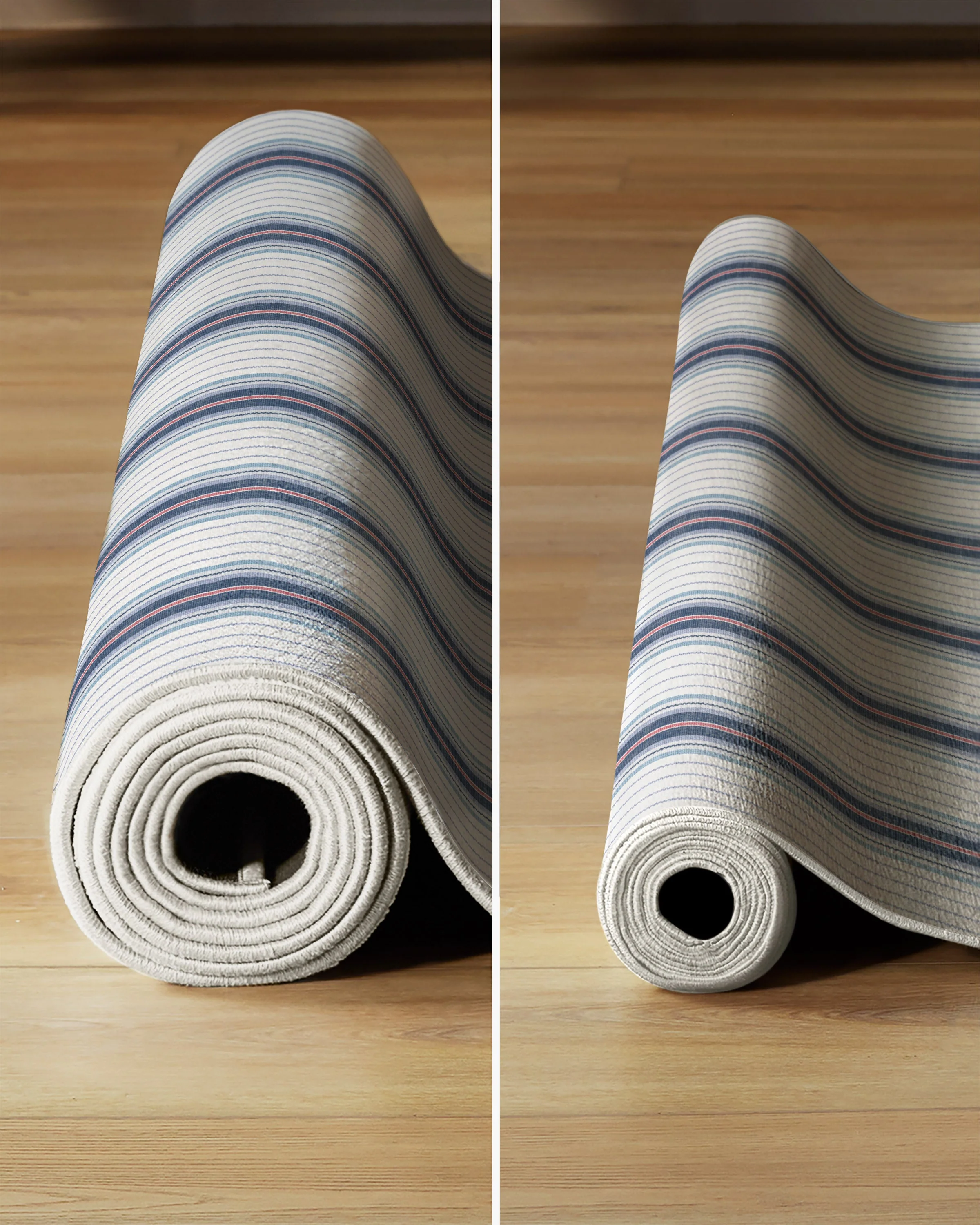Cosette Stripe Ivory & Indigo Rug