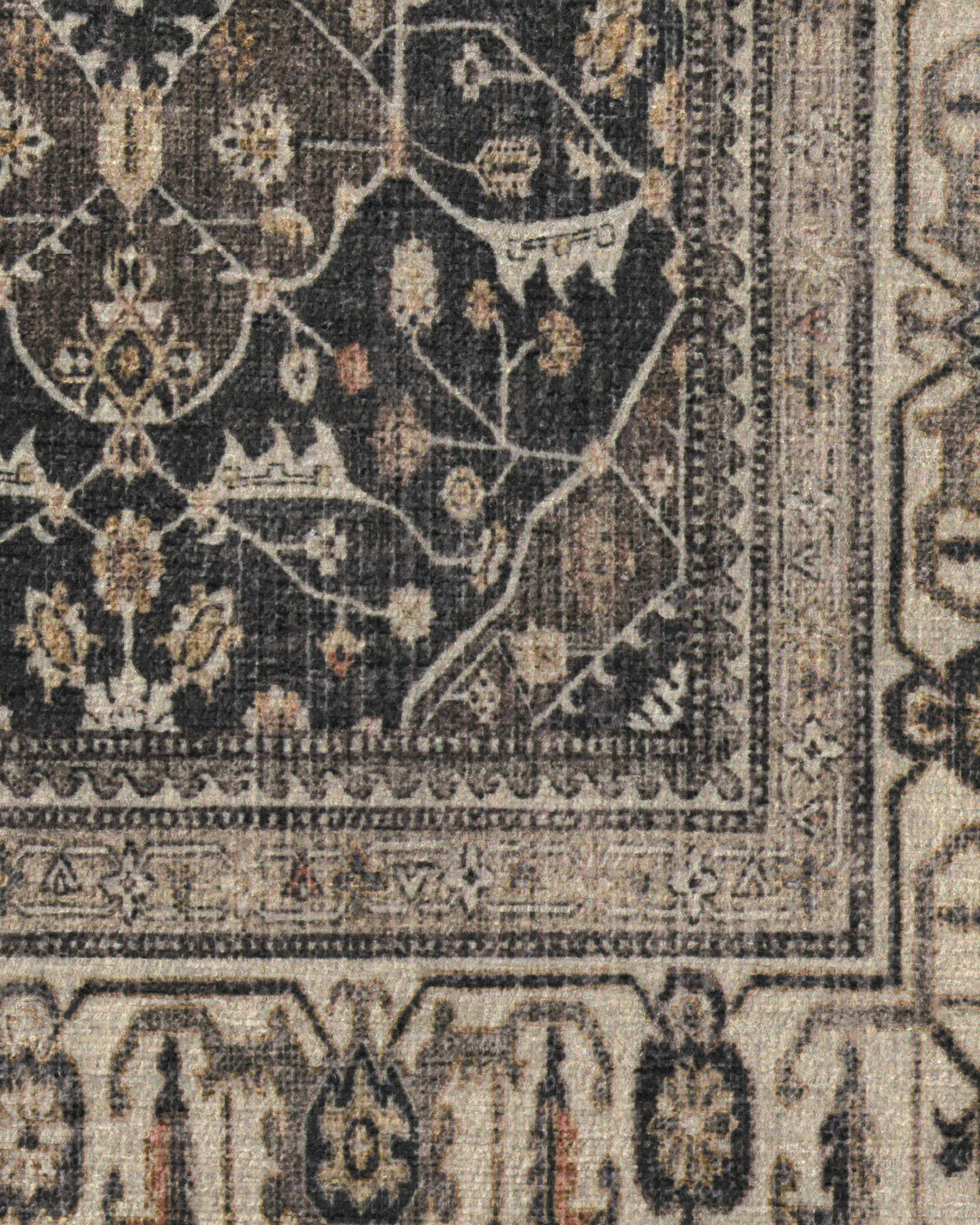 Alessia Dark Wood Flatwoven Rug