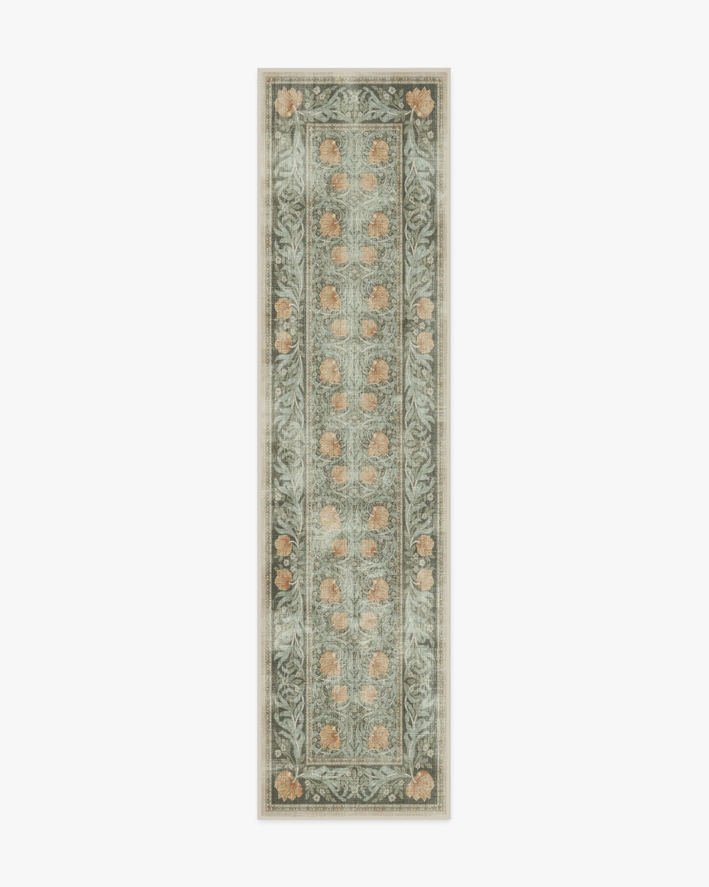 Pimpernel Jade Flatwoven Rug by Morris & Co.