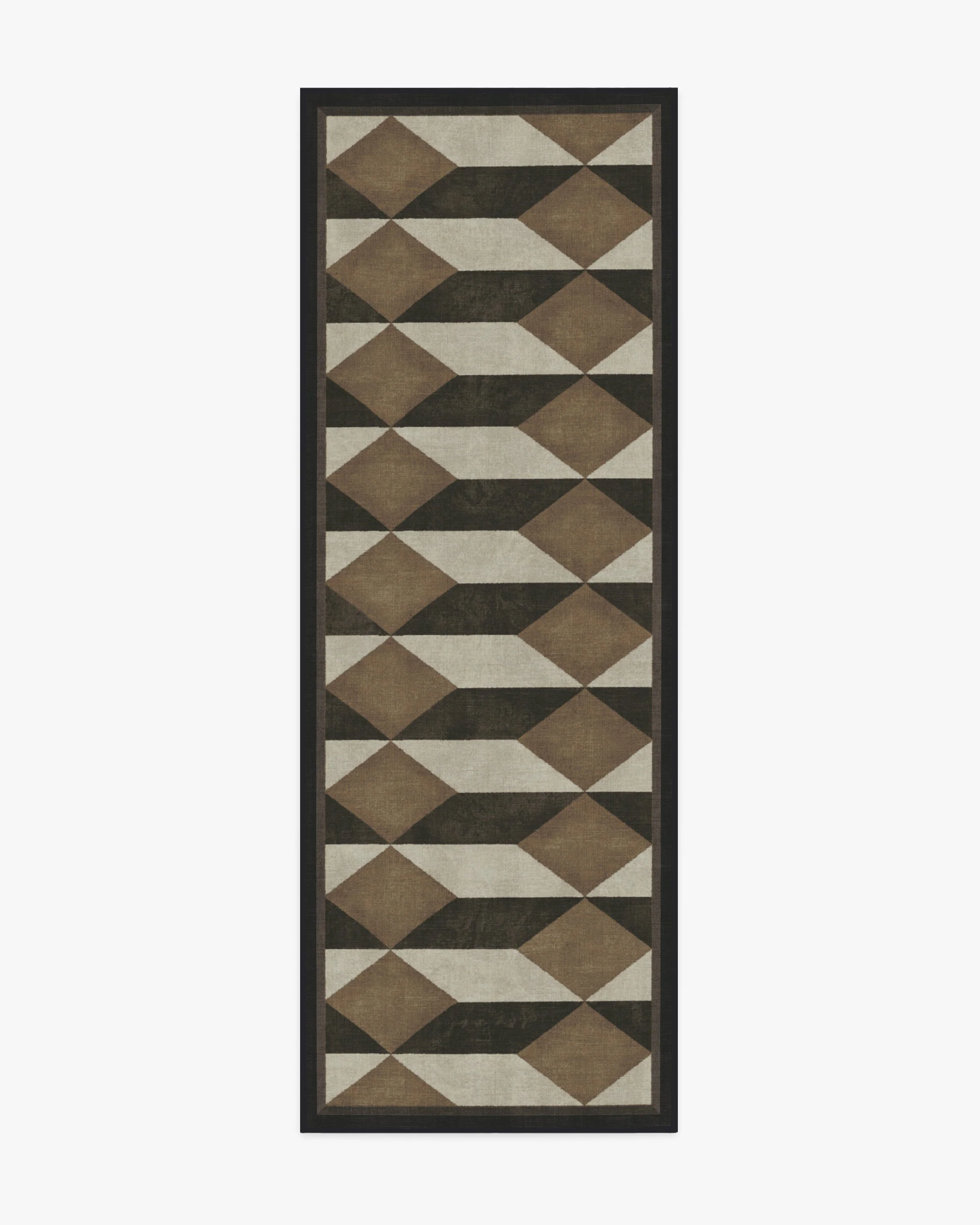 Oak Black & Camel Flatwoven Rug by Martyn Lawrence Bullard