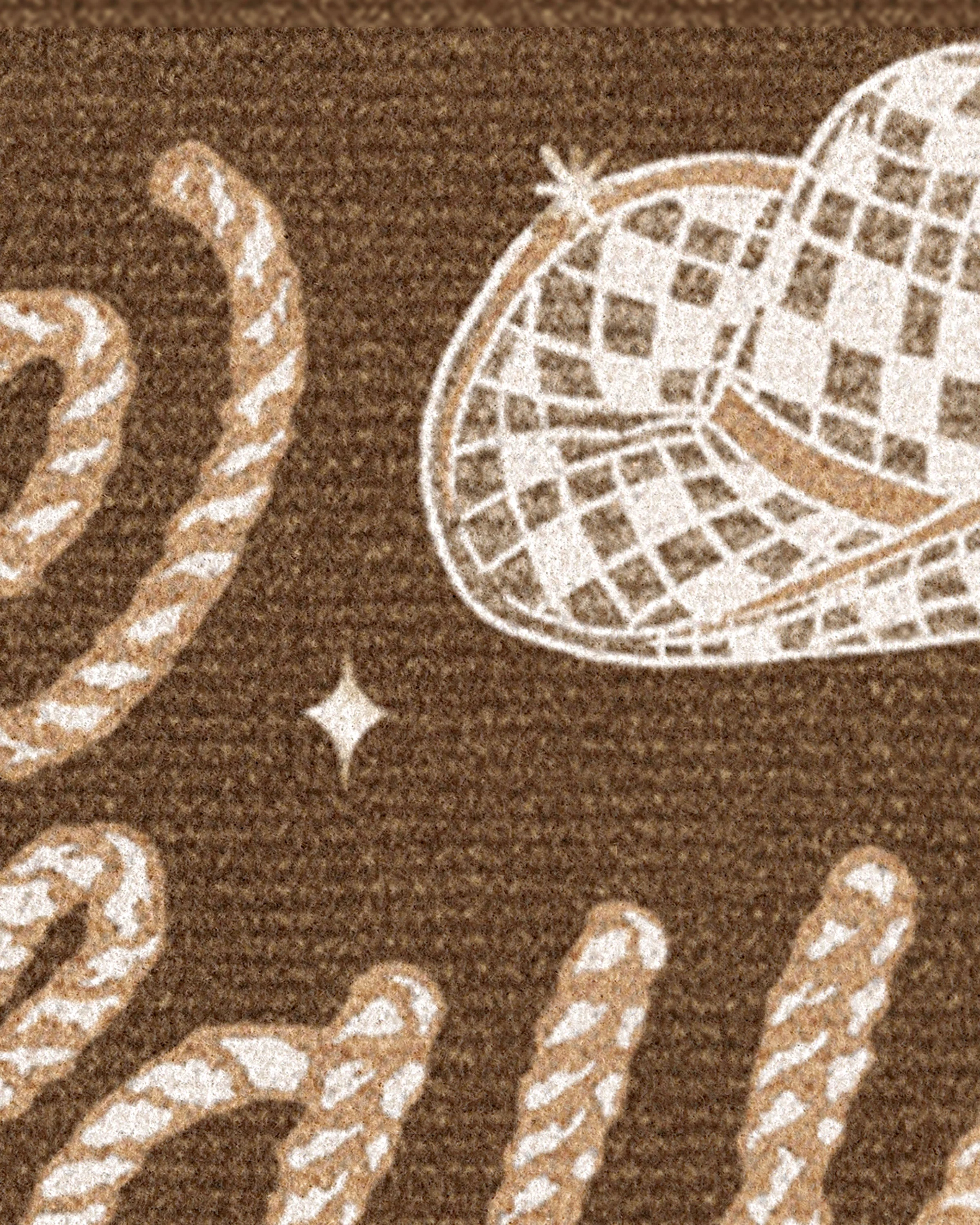 Yee Haw Cowgirl Doormat