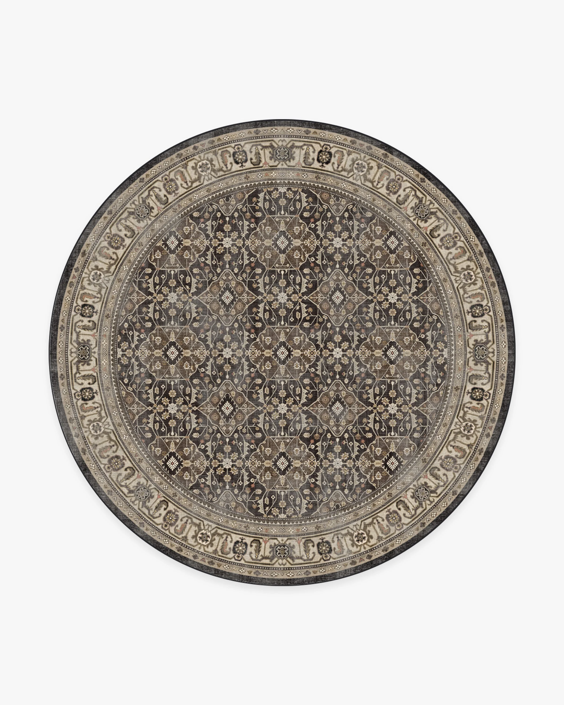 Alessia Dark Wood Flatwoven Rug