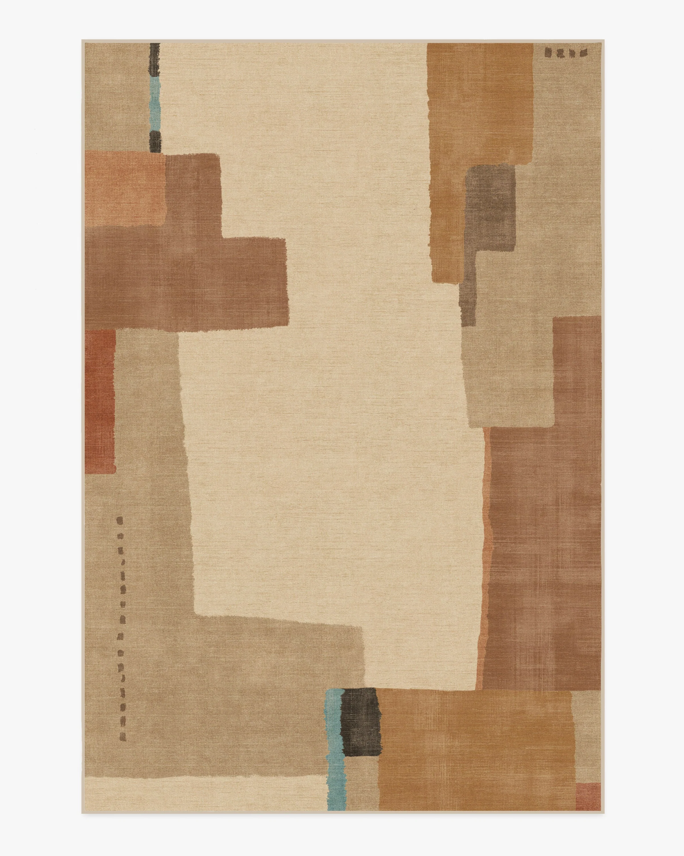 Ananda Natural Pop Rug by Architectural Digest