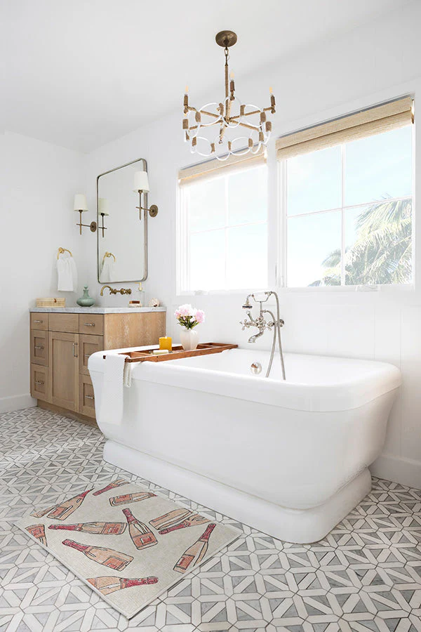 Rosé All Day Bath Mat by Gray Malin