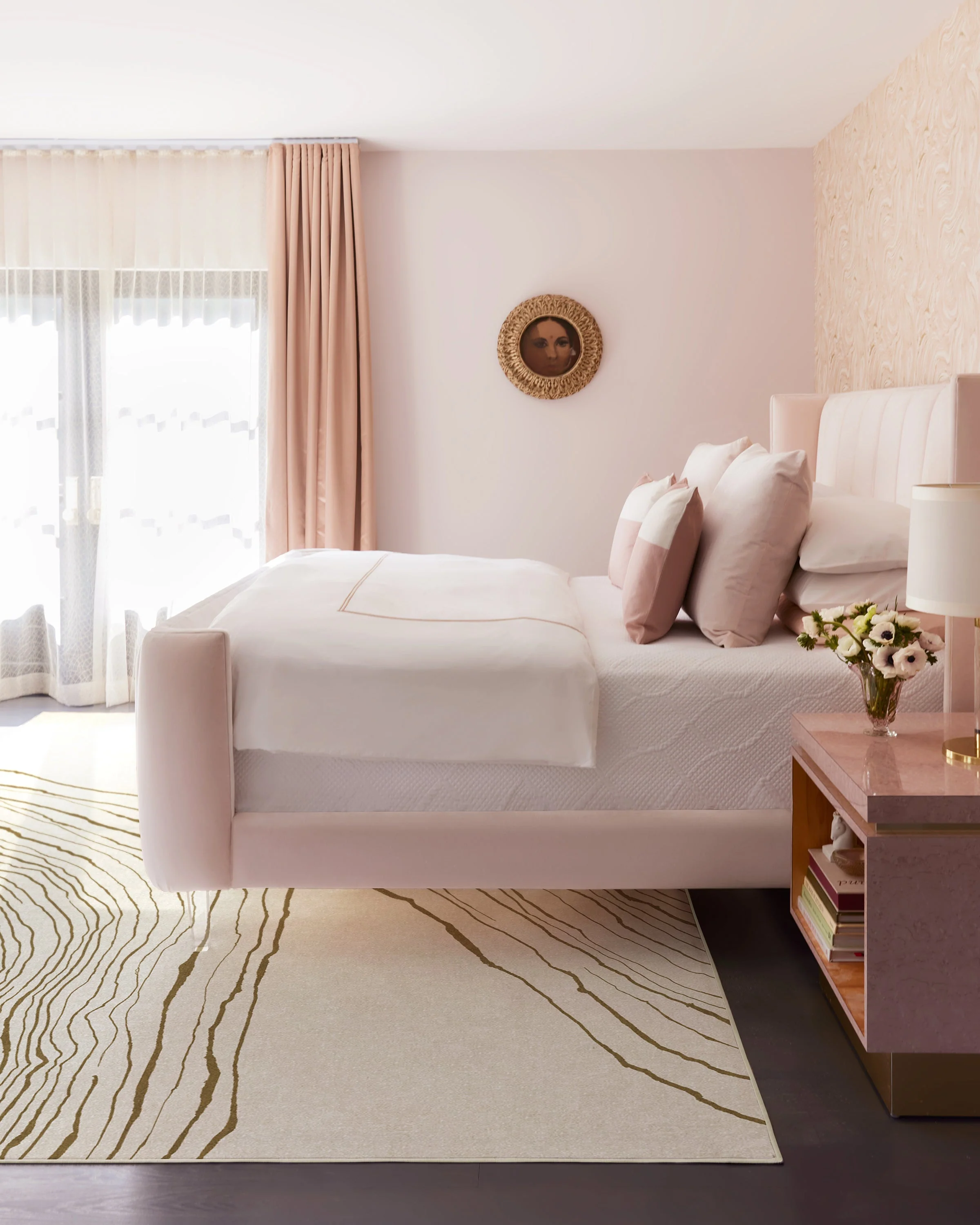 Seine Camel & Ivory Flatwoven Rug by Nina Takesh