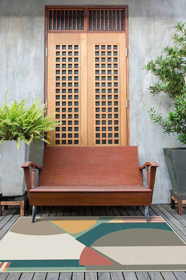 Forma Multicolor Outdoor Rug