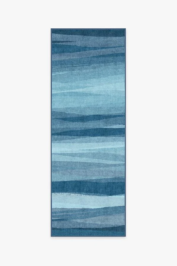 Meridian Blue Flatwoven Rug