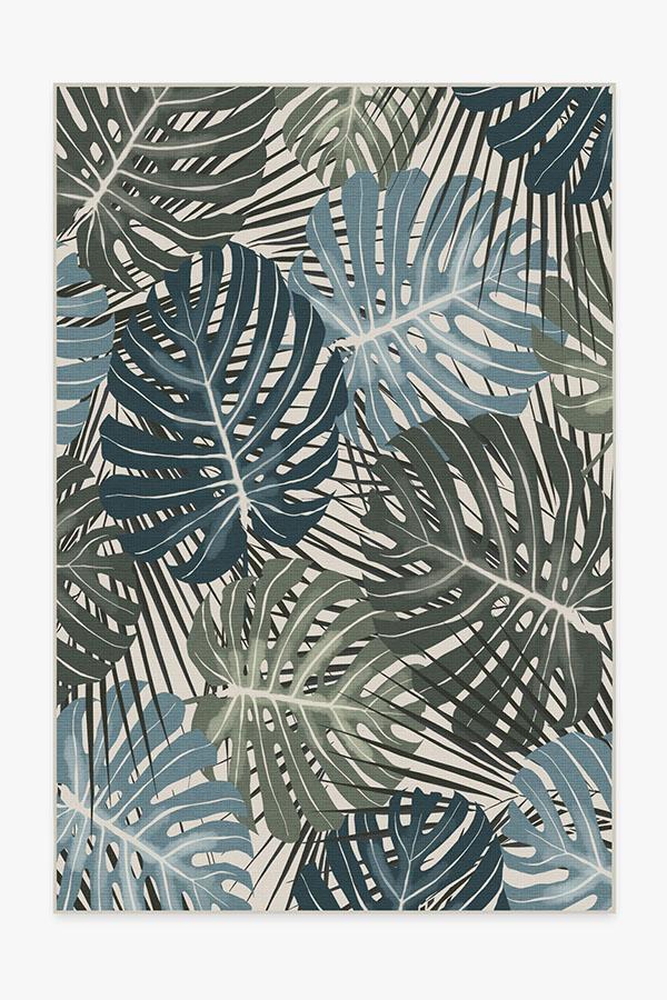 Monstera Jade Rug