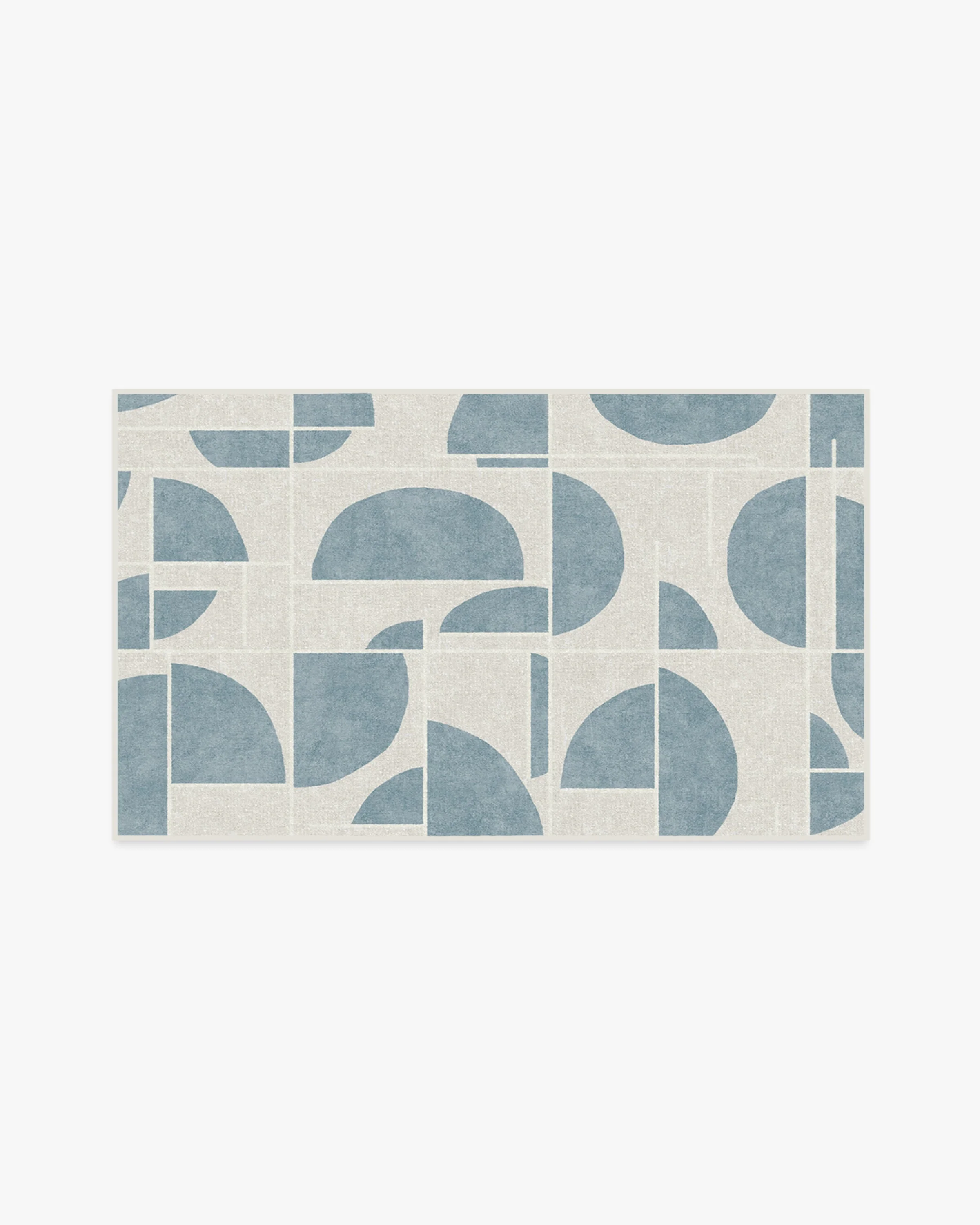 Lune Slate Blue Rug by Nina Takesh